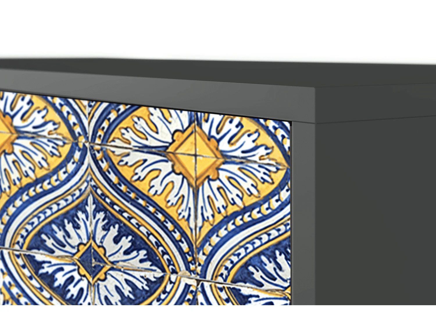 Buffet - 115х84х41 cm - S3 - Illusory Pattern, Anthracite