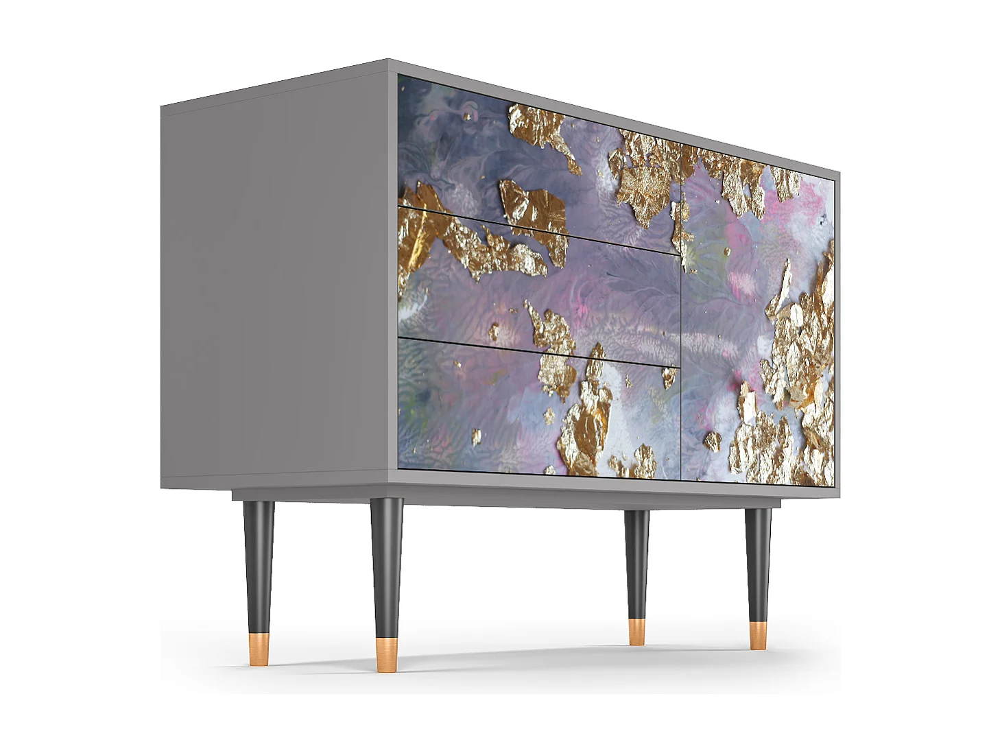 Buffet - 115х84х41 cm - S3 - Planet Earth, Gris