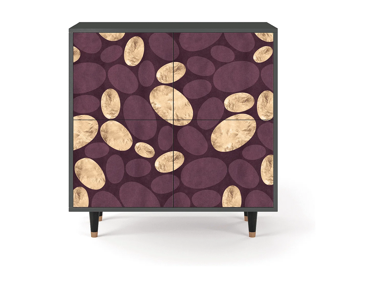 Buffet - 94x96x48 cm - BS3 - Fine Wine, Anthracite