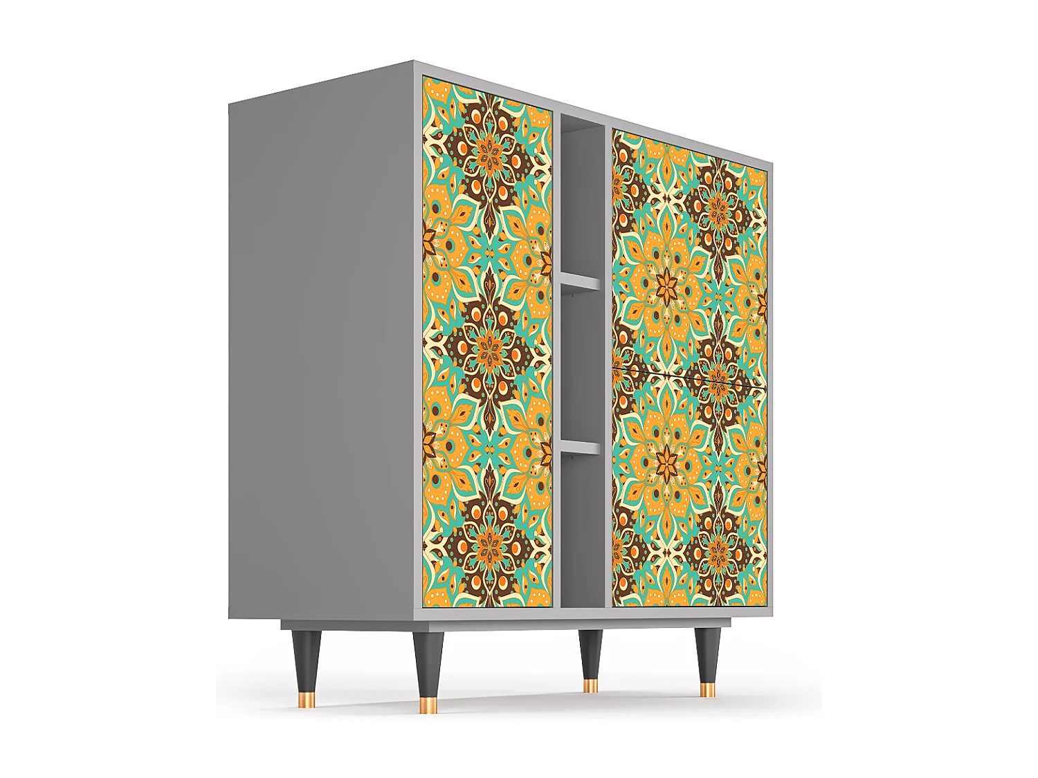 Dressoir - 94х96х41 cm - BS5 - Indian Spices, Grijs