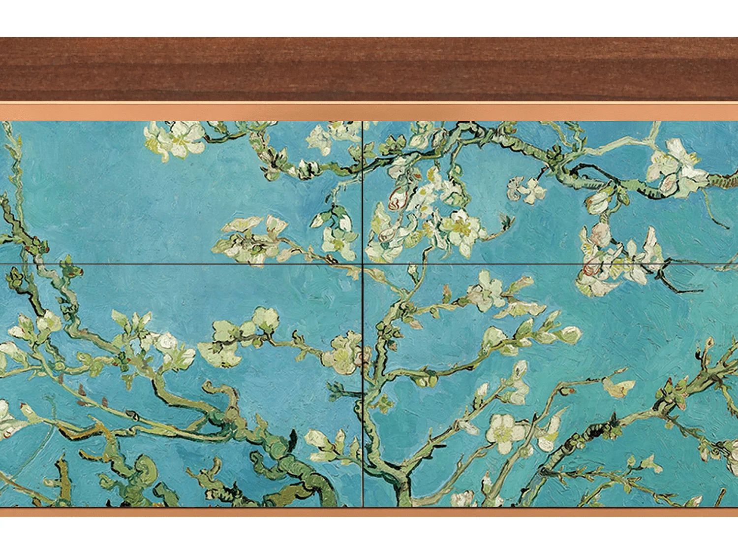 Aparador - 115x85x48 cm - BS4 - Almond Blossom, Nogueira
