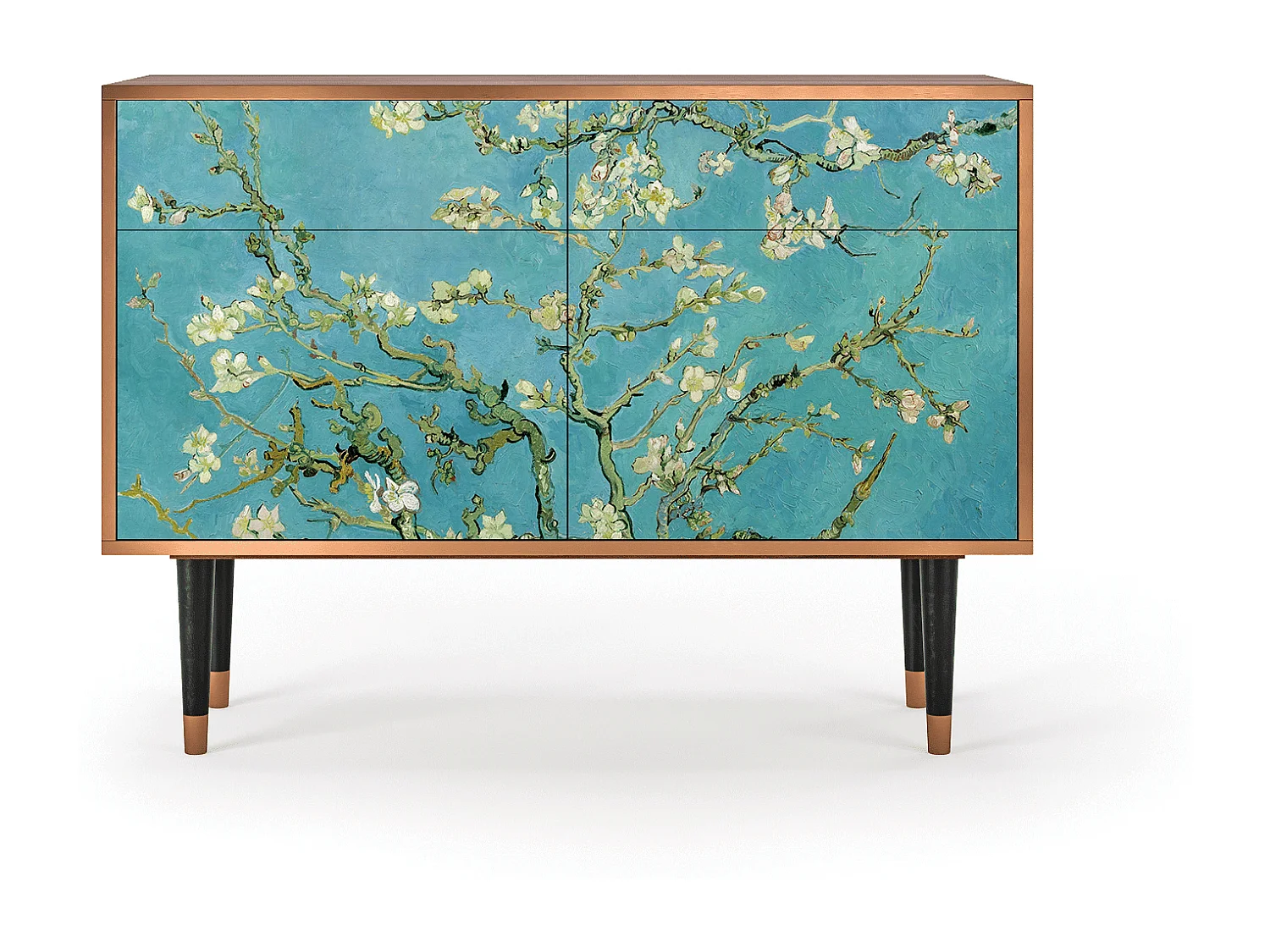 Buffet - 115x85x48 cm - BS4 - Almond Blossom, Noyer