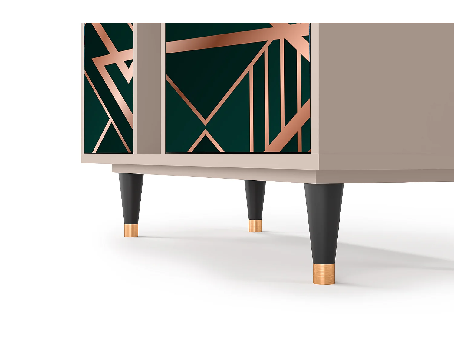 Credenza - 94х96х41 cm - BS5 - Emerald Gatsby, Latte