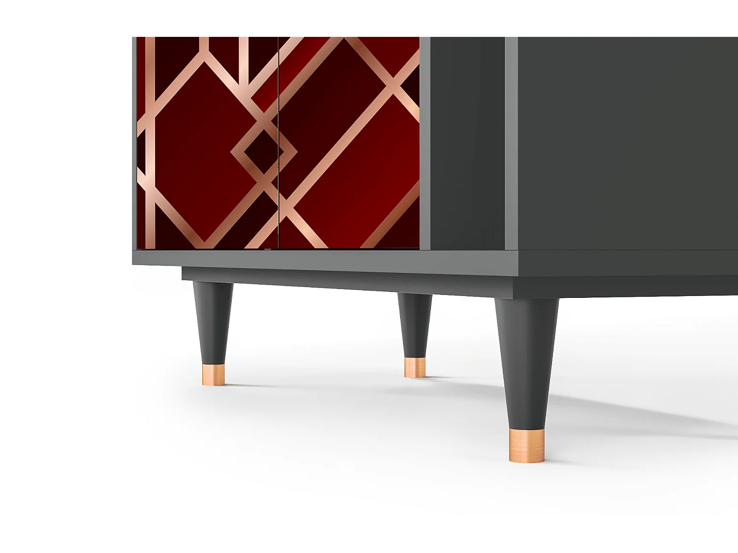 Credenza - 96х110х41 cm - BS6 - Velvet 1920's, Antracite