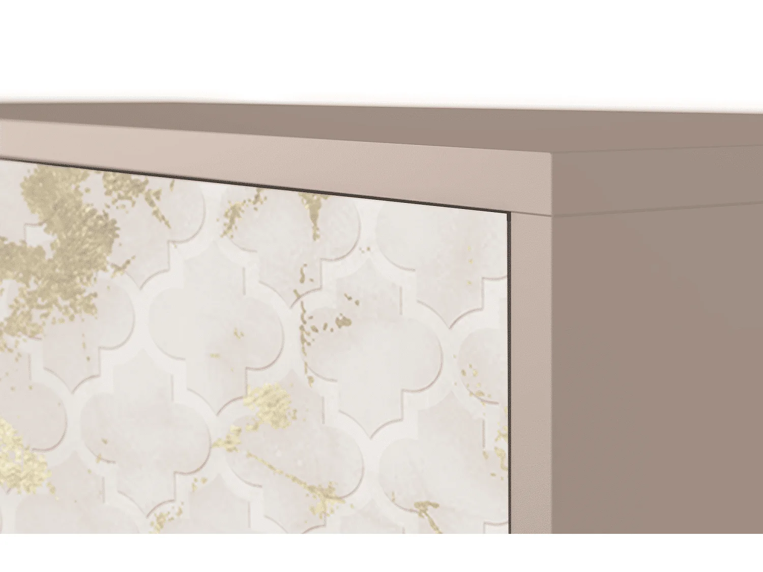 Kredens - 115х84х41 cm - S3 - Sahara desert, Latte