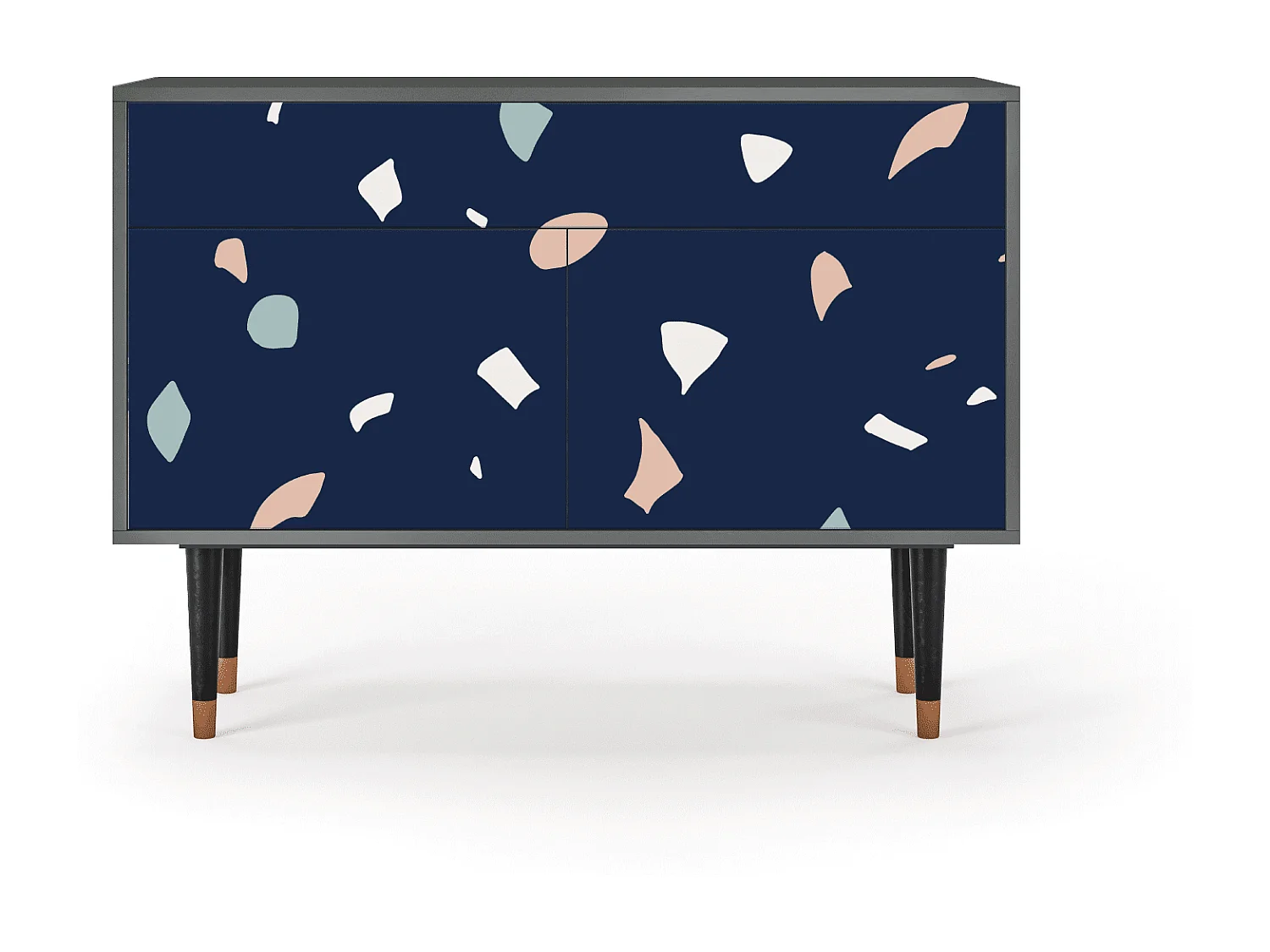 Dressoir - 115x85x48 cm - BS4 - Space Satellites, Antraciet