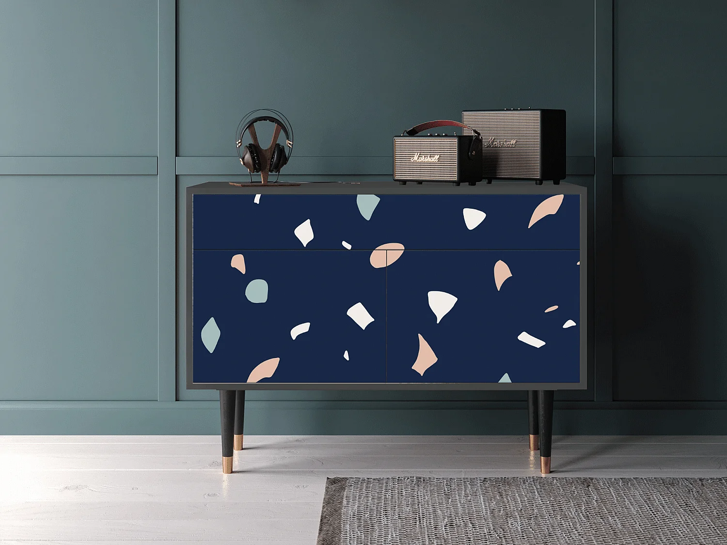 Aparador - 115x85x48 cm - BS4 - Space Satellites, Antracite