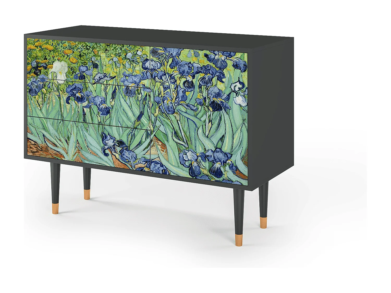 Sideboard - 115х84х41 cm - S3 - Irises , Anthrazit