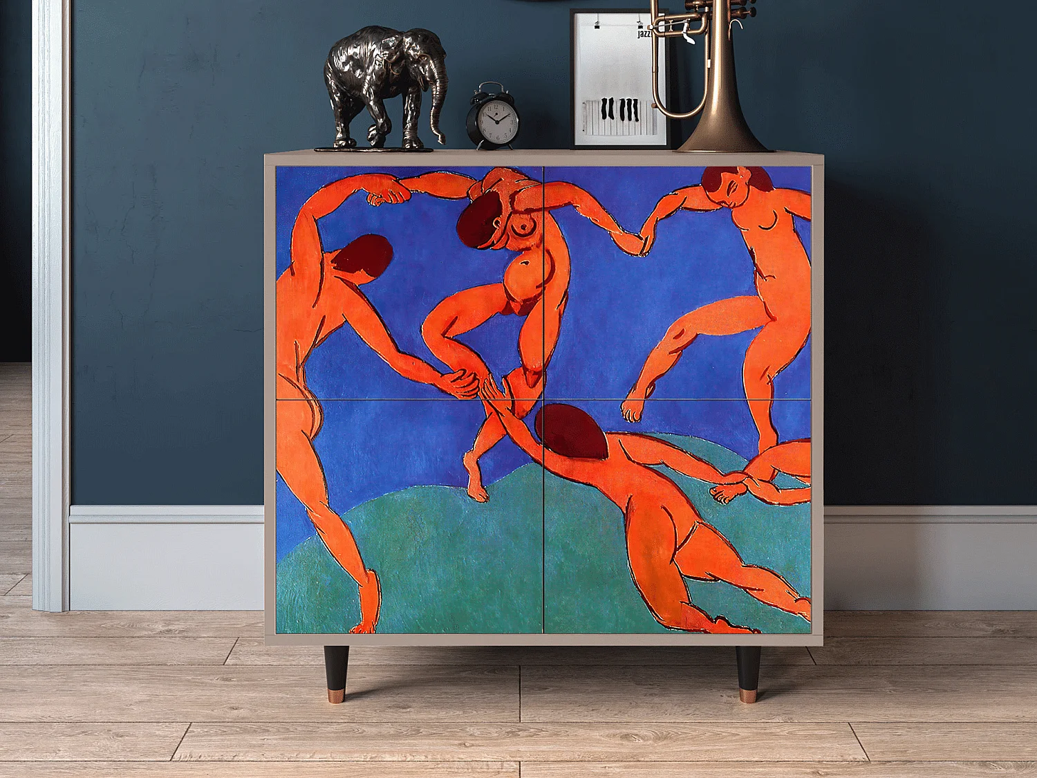 Aparador - 94x96x48 cm - BS3 - The Dance by Matisse , Latte