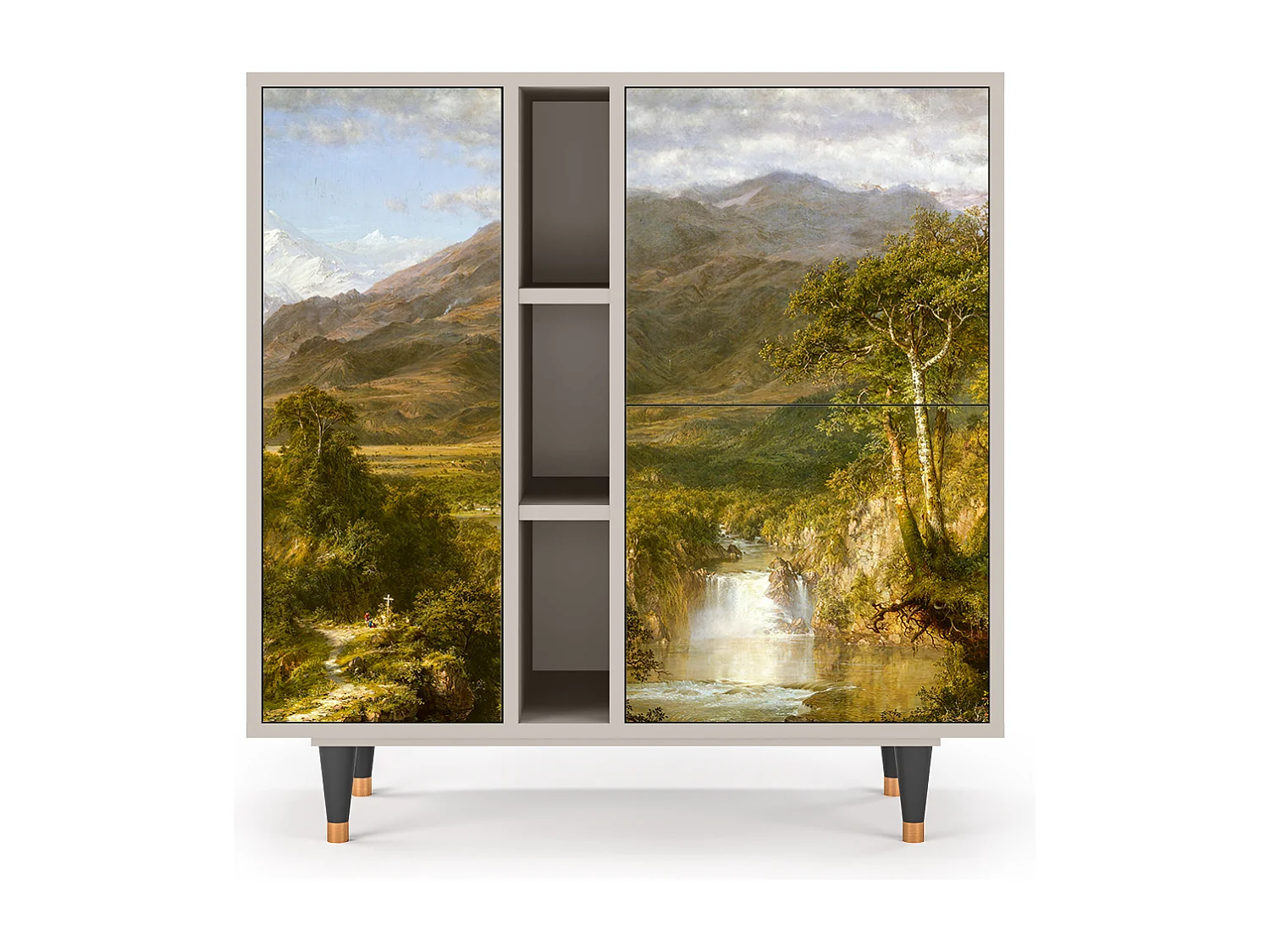 Aparador - 94х96х41 cm - BS5 - The Heart of the Andes , Areia