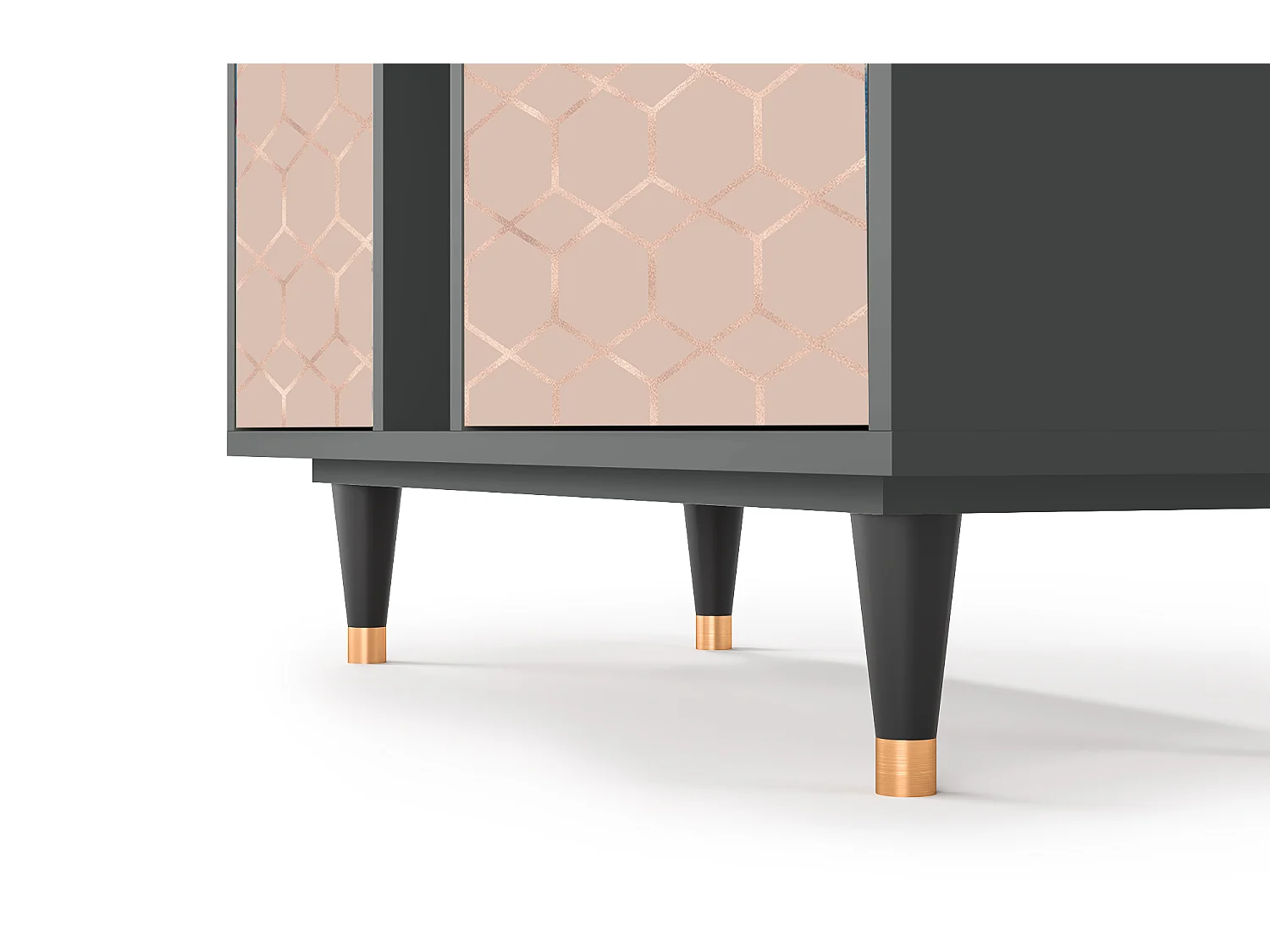 Buffet - 94х96х41 cm - BS5 - Rose Honeycomb, Anthracite