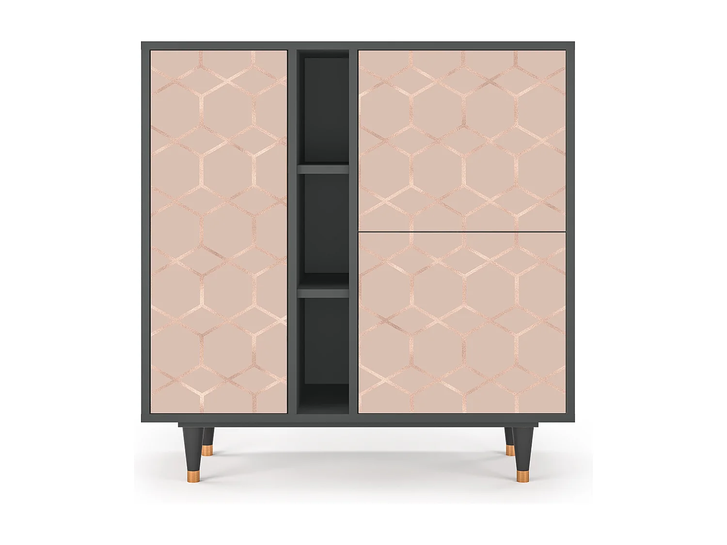 Buffet - 94х96х41 cm - BS5 - Rose Honeycomb, Anthracite