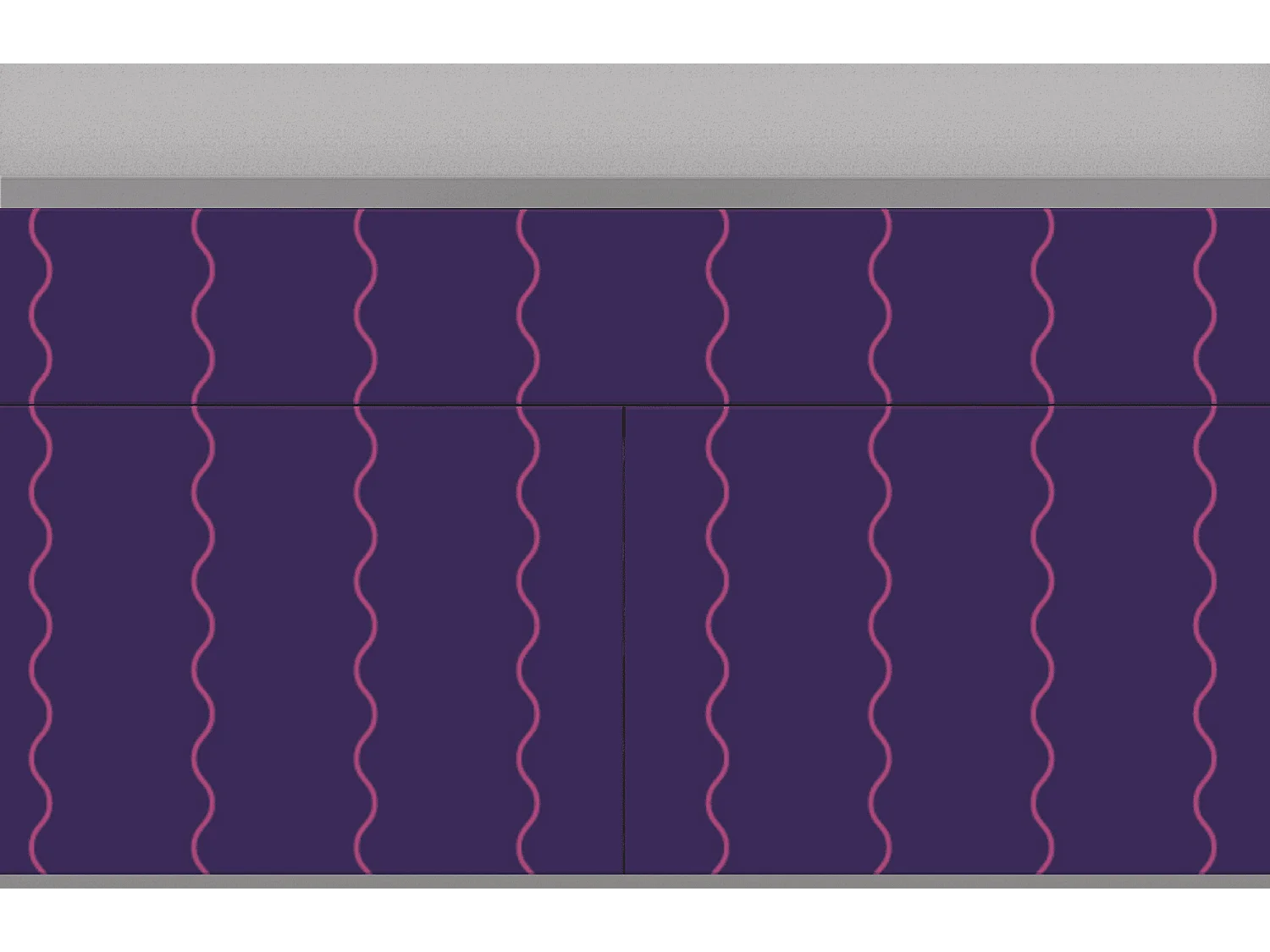 Buffet - 115x85x48 cm - BS4 - Grape Maccaroni, Gris