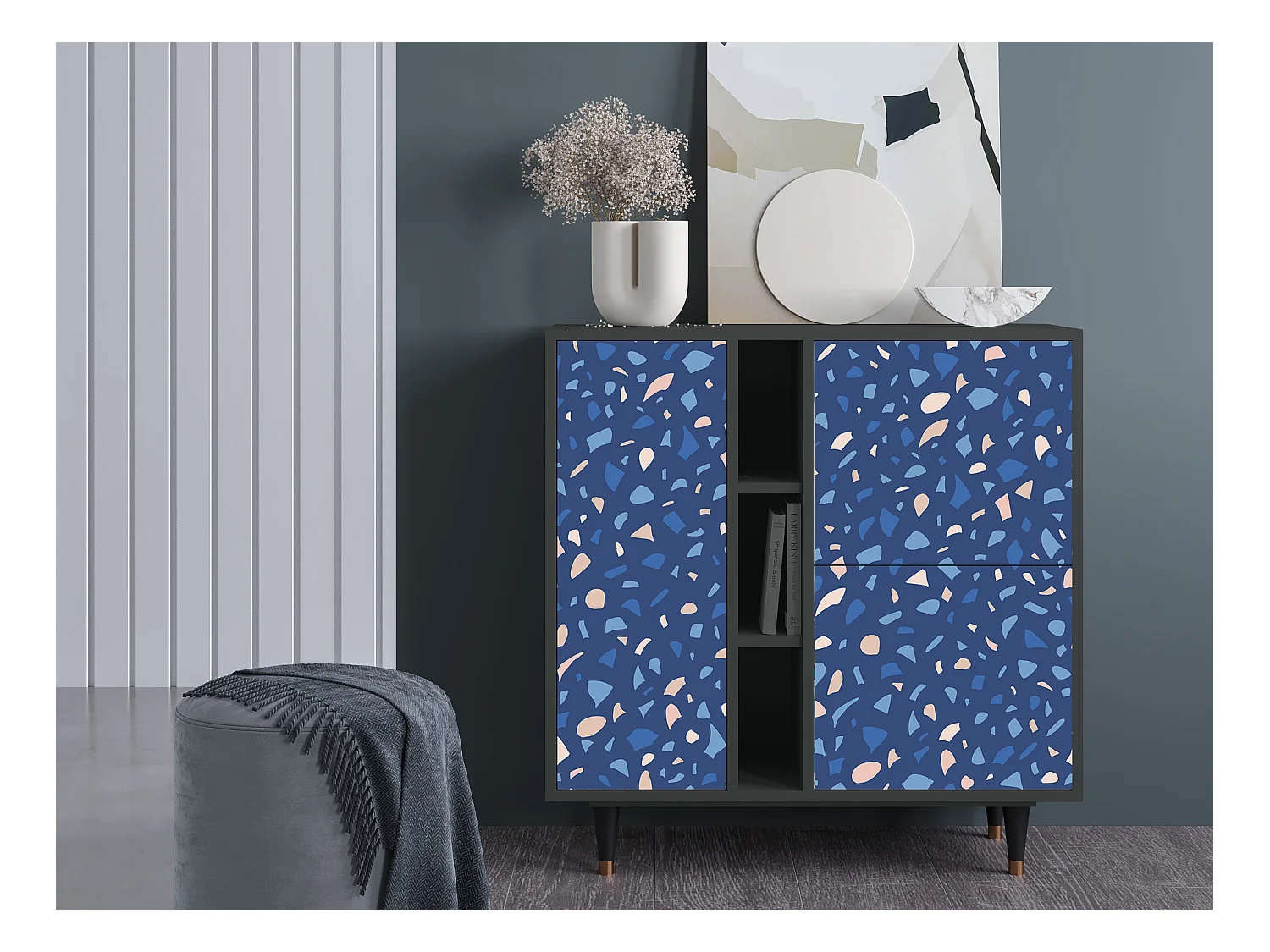 Credenza - 94х96х41 cm - BS5 - Soap Whirpool, Antracite