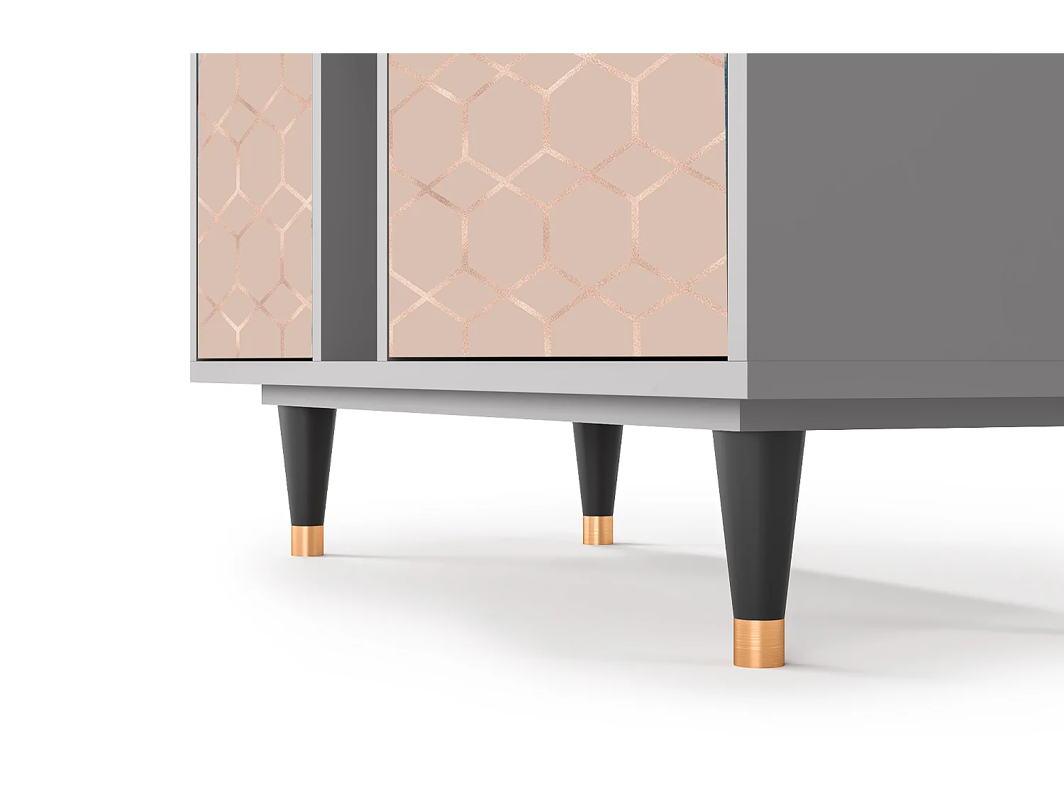 Buffet - 94х96х41 cm - BS5 - Rose Honeycomb, Gris