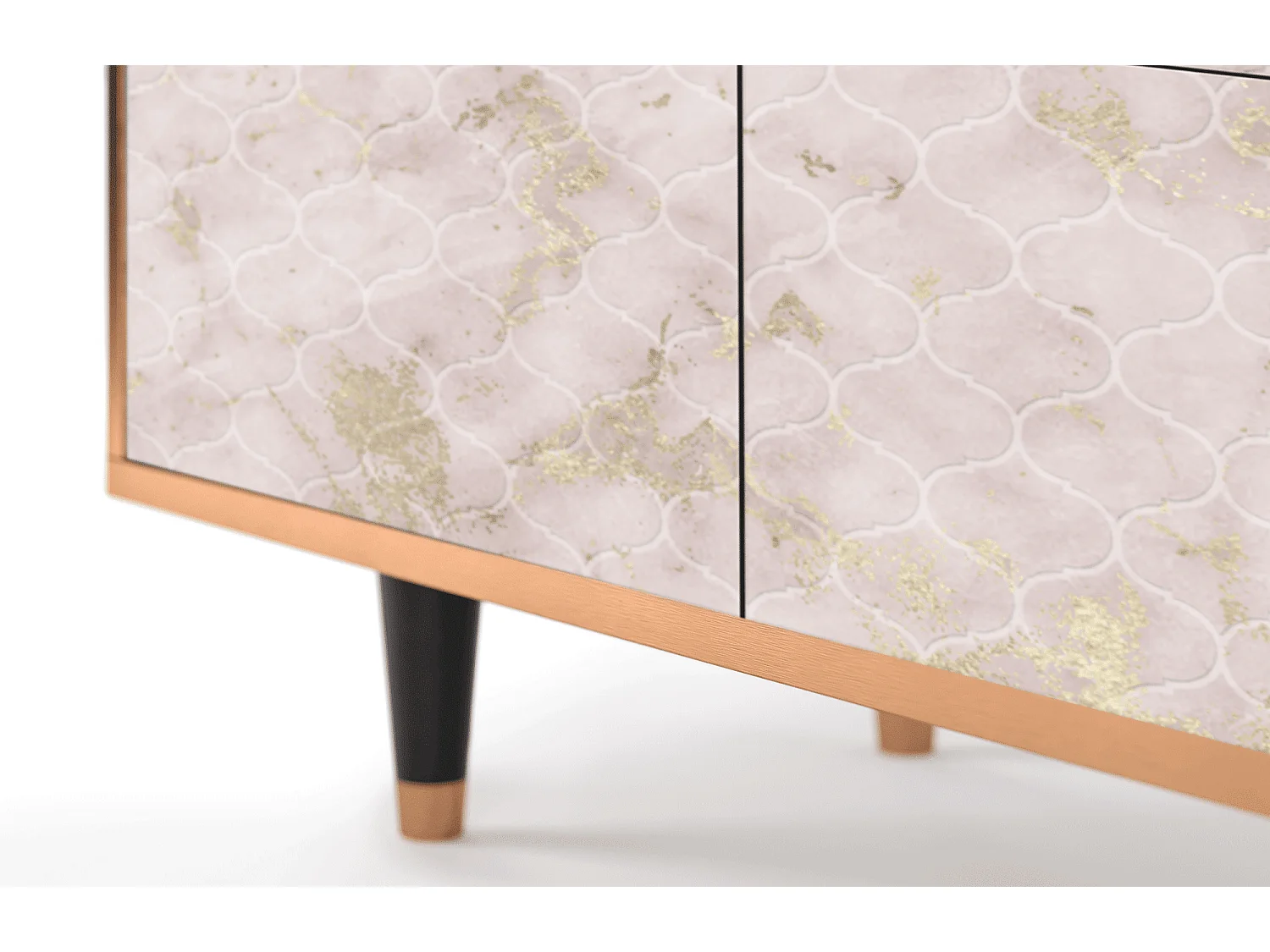 Credenza - 94x96x48 cm - BS3 - Dirty Roses, Noce