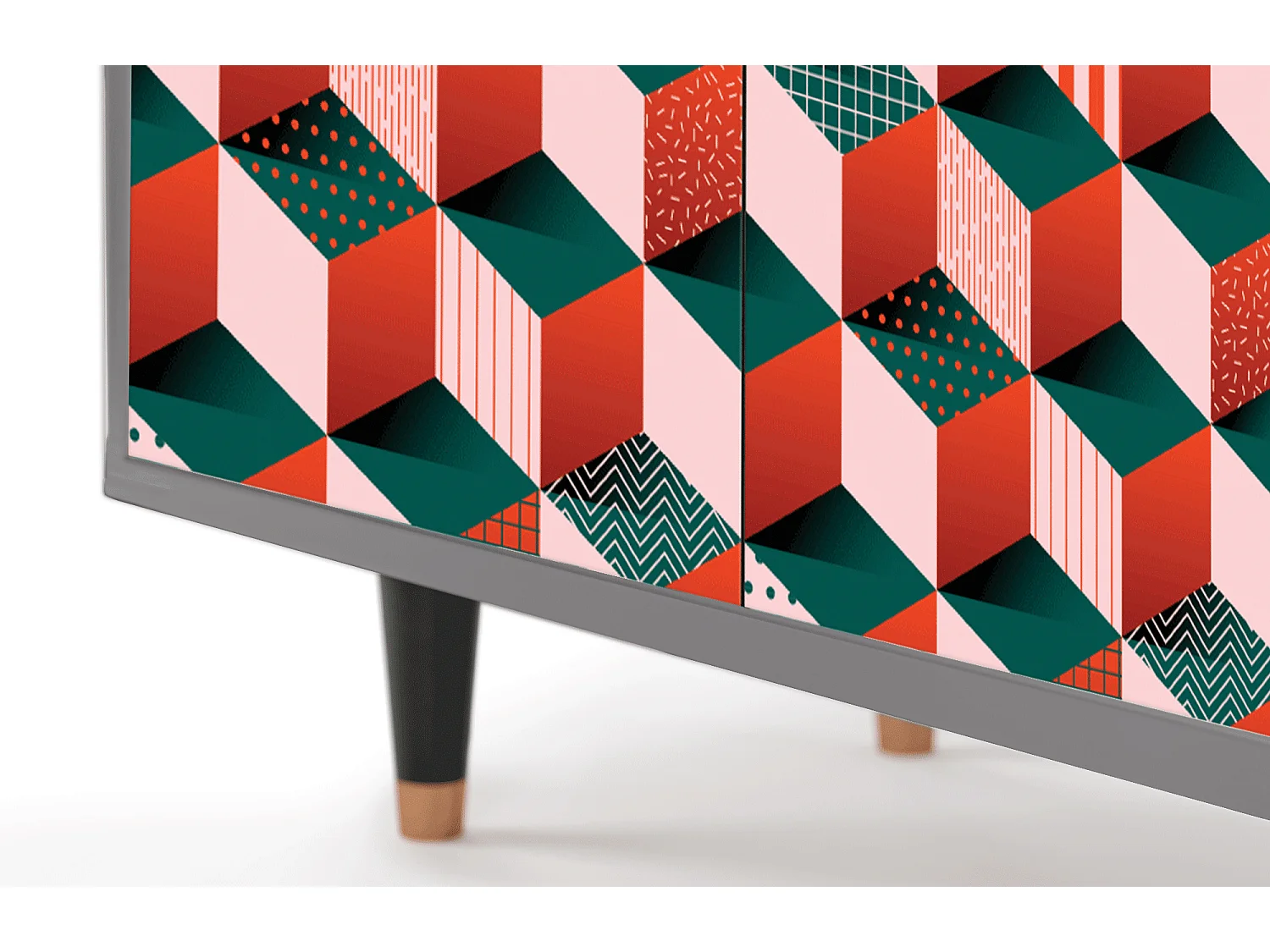 Aparador - 94x96x48 cm - BS3 - Pepsi-Cola, Cinza