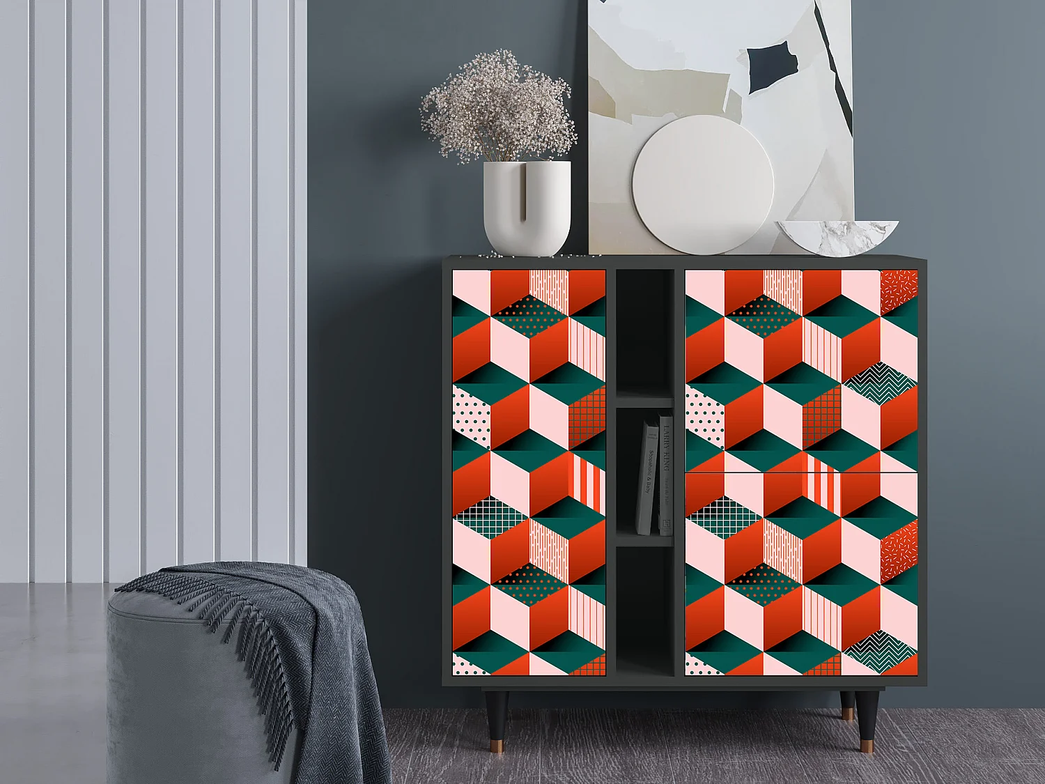 Buffet - 94х96х41 cm - BS5 - Pepsi-Cola, Anthracite