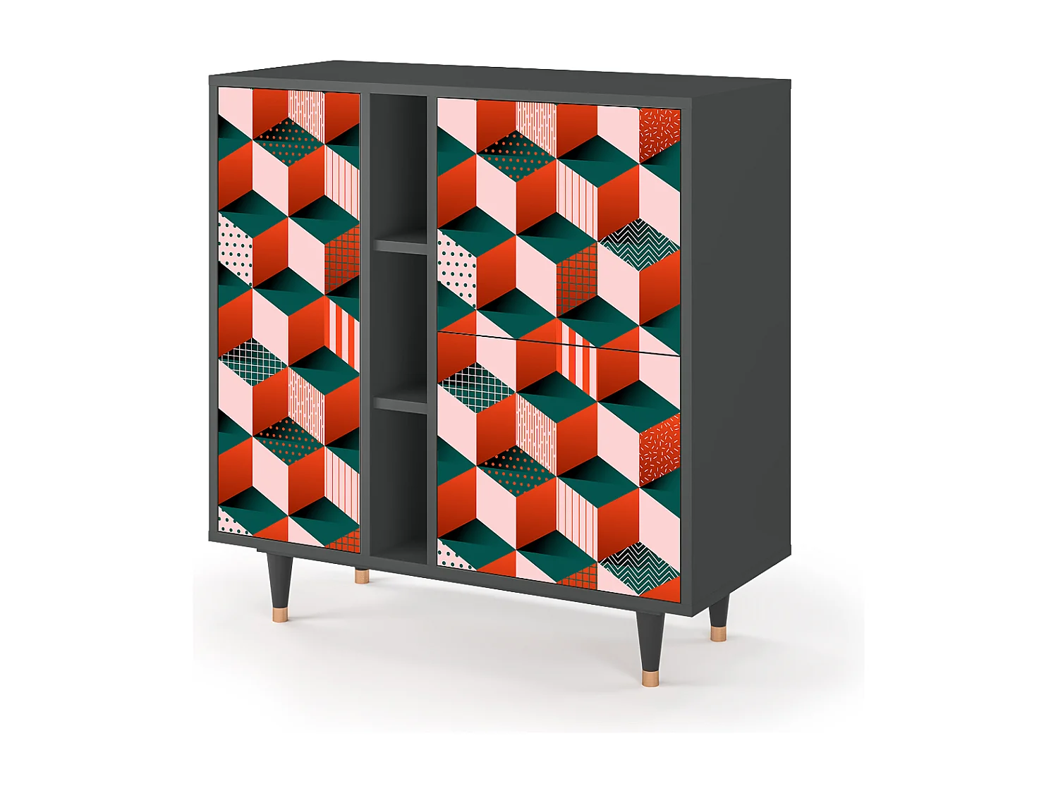 Buffet - 94х96х41 cm - BS5 - Pepsi-Cola, Anthracite