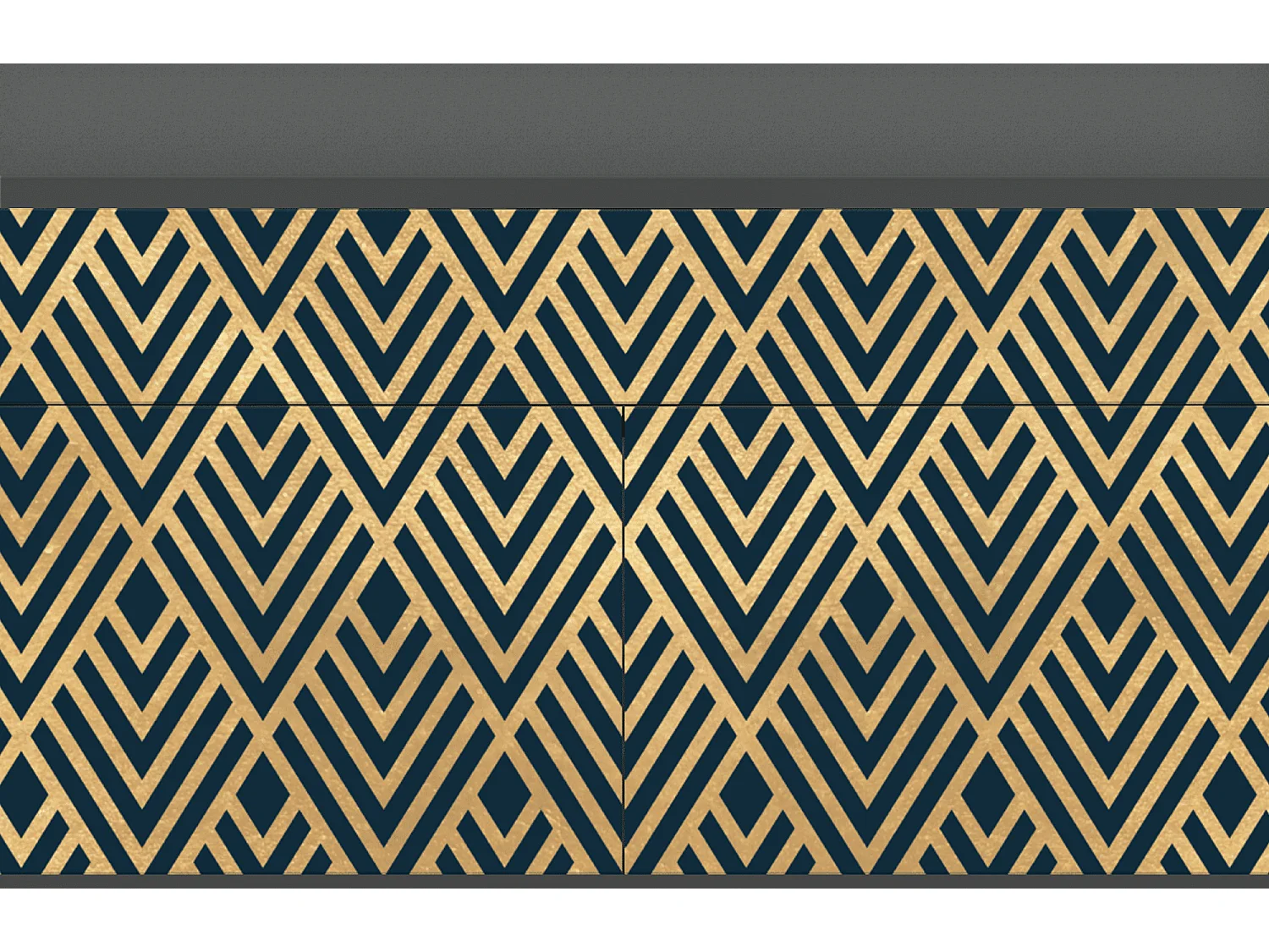 Credenza - 115x85x48 cm - BS4 - Egypt Triangles, Antracite