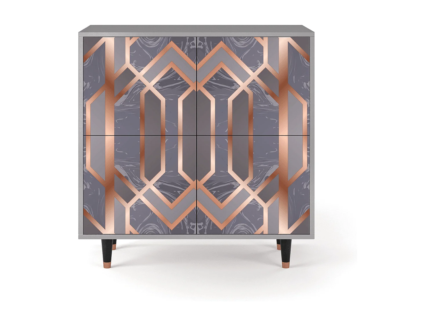 Buffet - 94x96x48 cm - BS3 - Taupe Anatomy, Gris