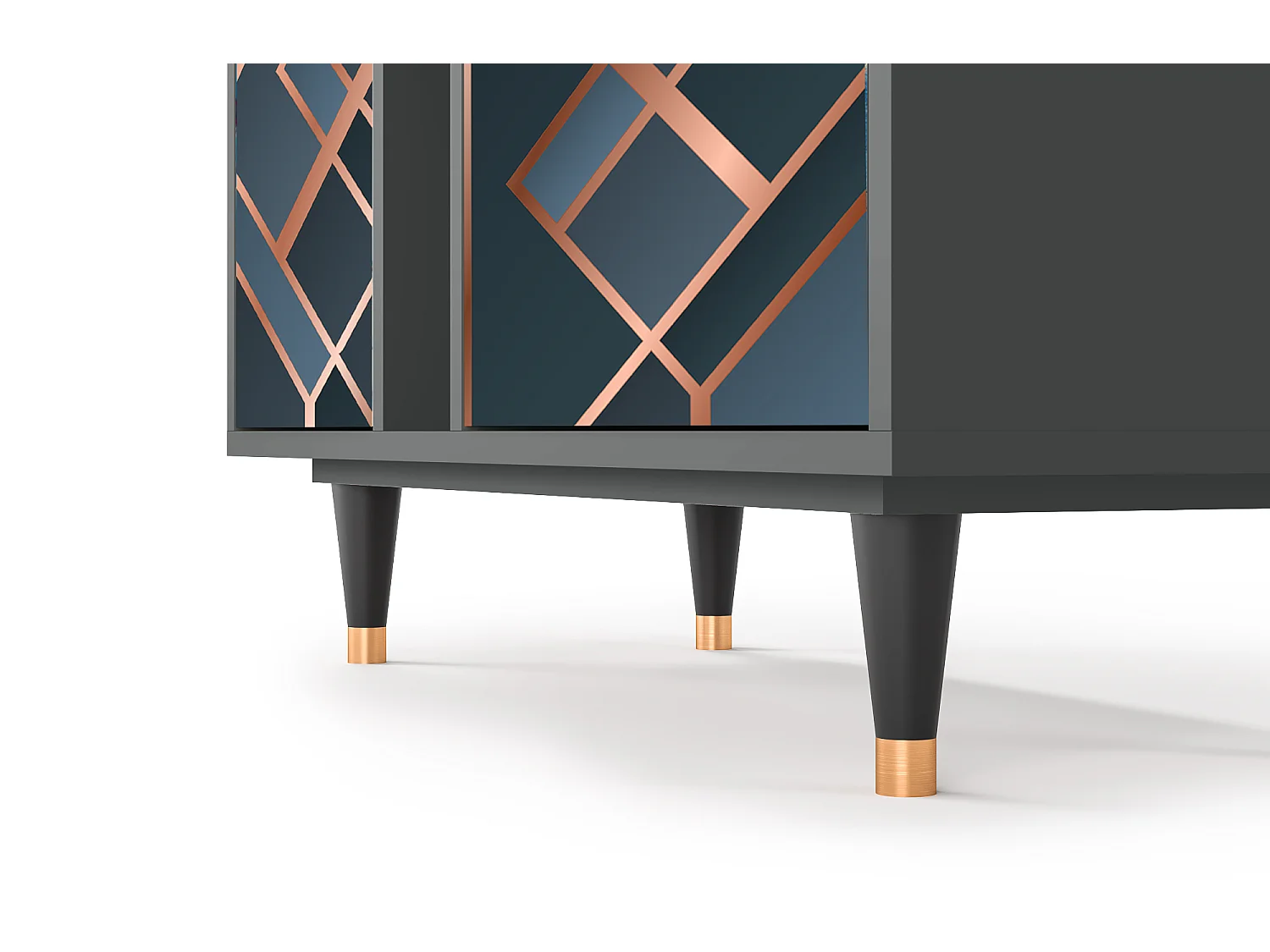 Credenza - 94х96х41 cm - BS5 - Ashy 1920', Antracite