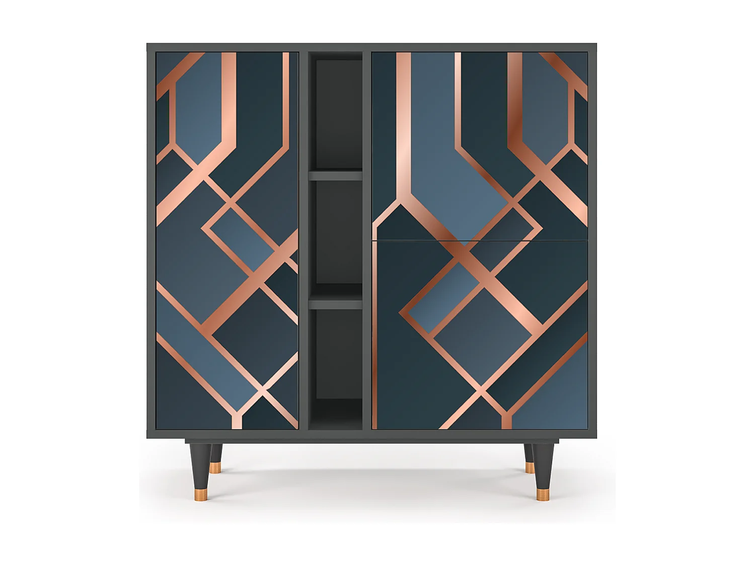 Buffet - 94х96х41 cm - BS5 - Ashy 1920', Anthracite