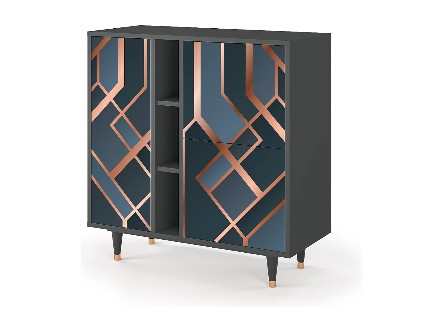 Buffet - 94х96х41 cm - BS5 - Ashy 1920', Anthracite