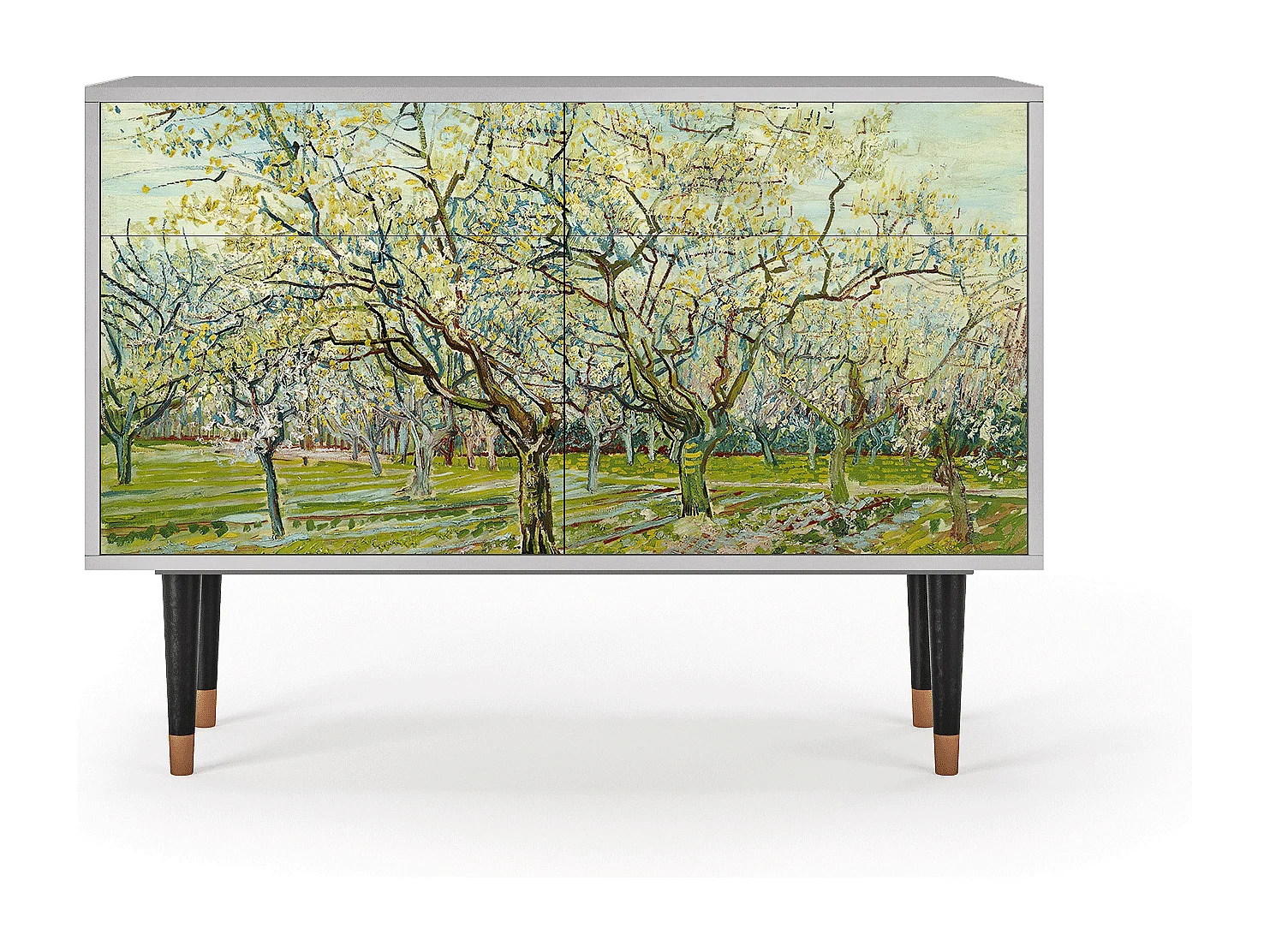 Buffet - 115x85x48 cm - BS4 - The Blanc Orchard, Gris