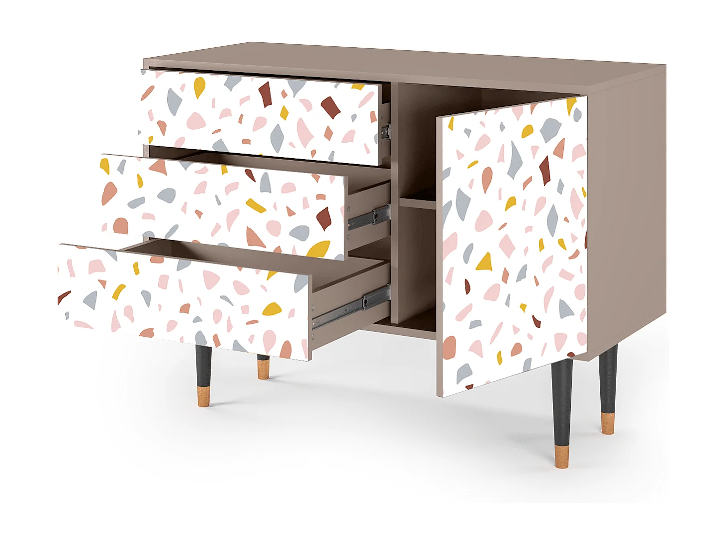Credenza - 115х84х41 cm - S3 - Marmelade Cheese, Latte