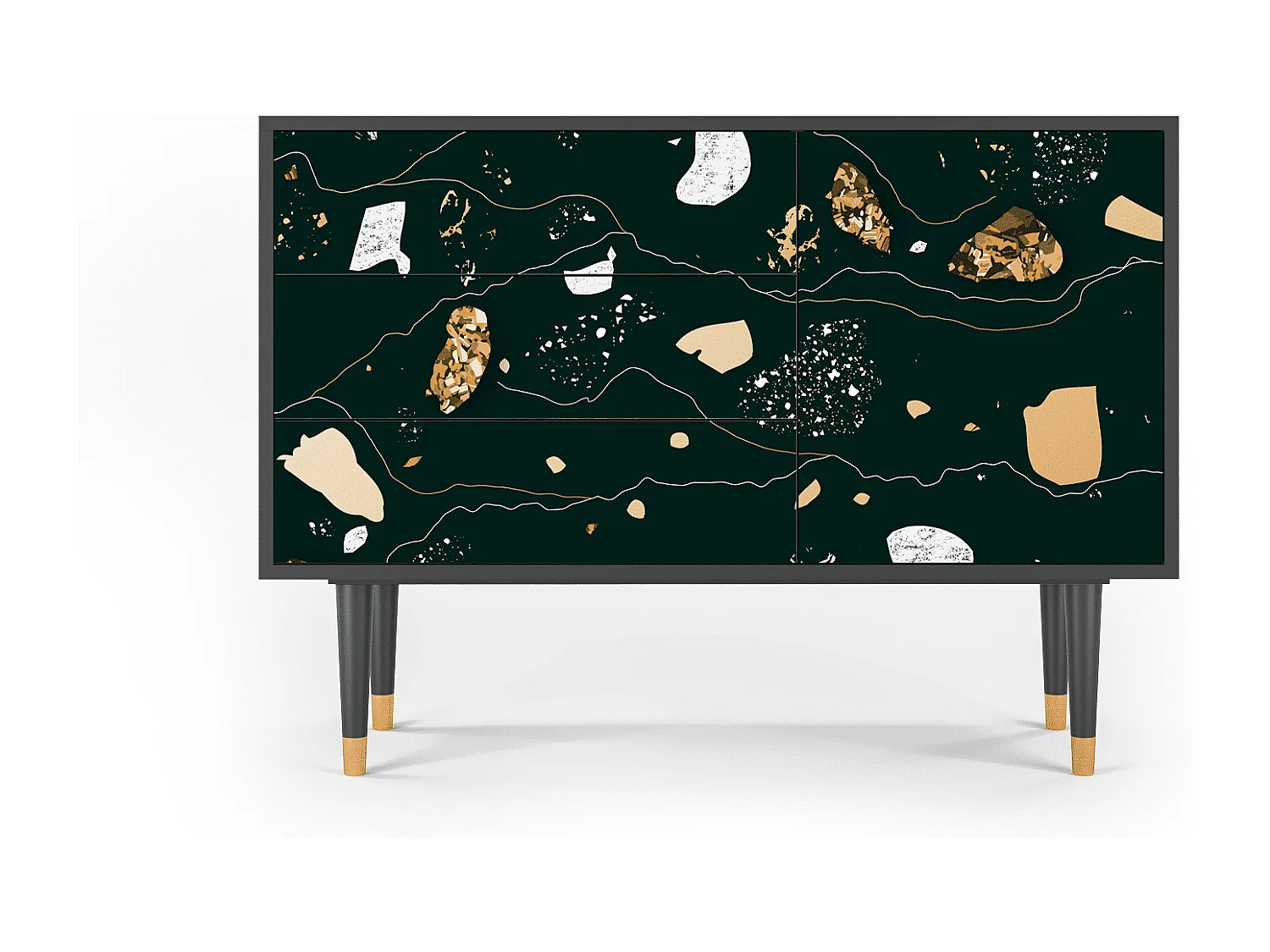Credenza - 115х84х41 cm - S3 - Space Rocks, Antracite