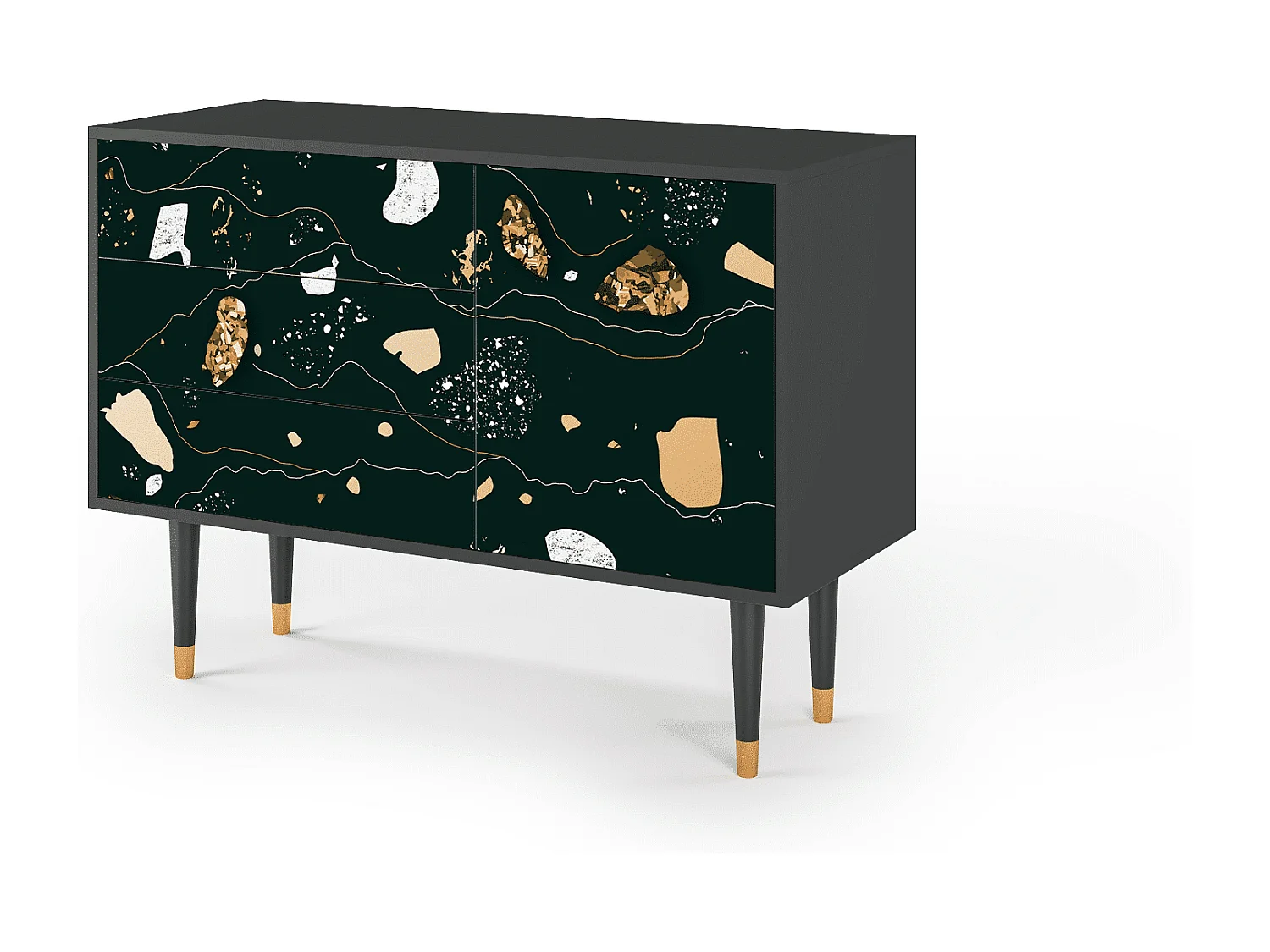 Credenza - 115х84х41 cm - S3 - Space Rocks, Antracite