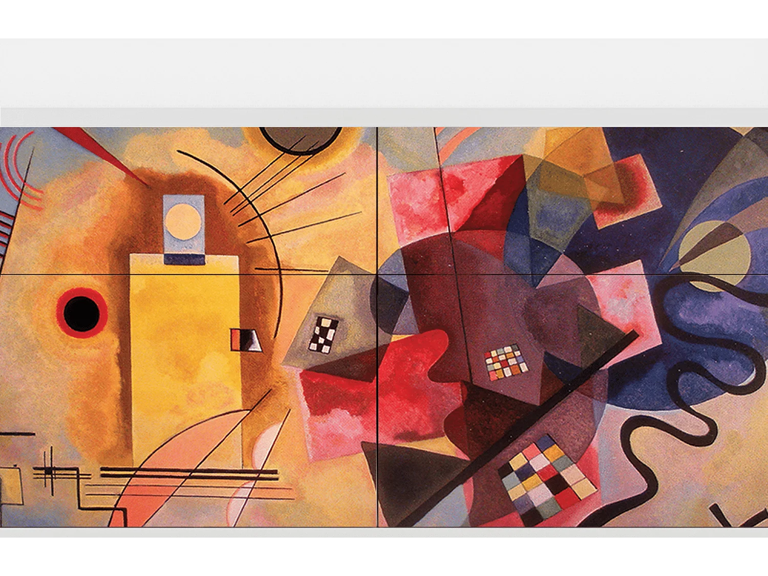 Kredens - 115x85x48 cm - BS4 - Modern Art, Biały