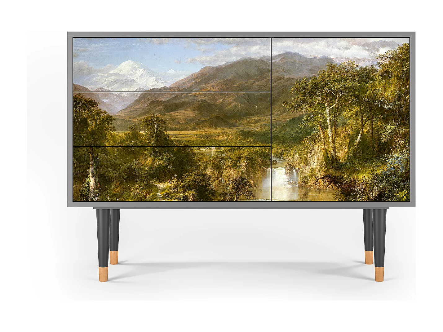 Buffet - 115х84х41 cm - S3 - The Heart of the Andes , Gris