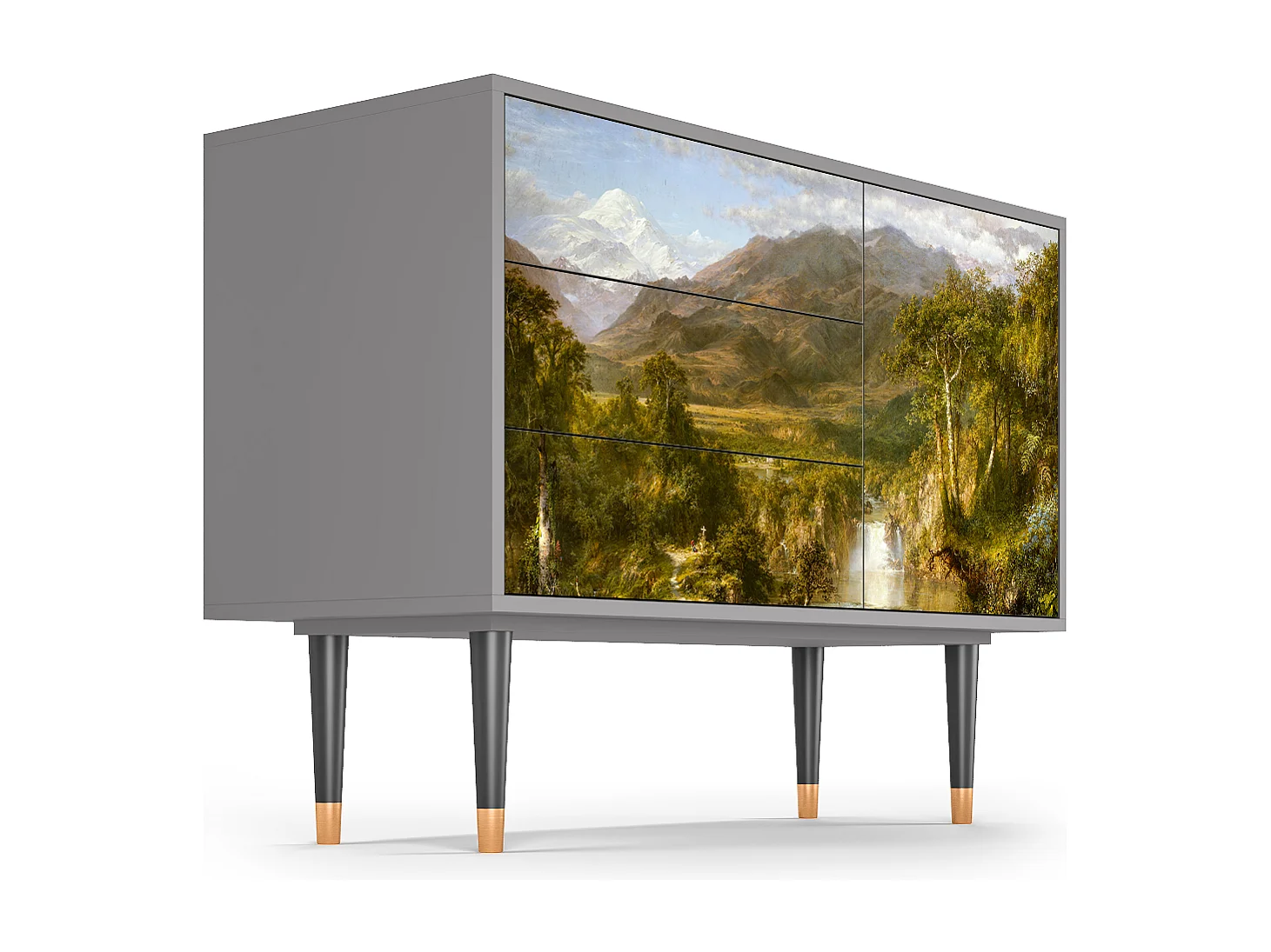 Buffet - 115х84х41 cm - S3 - The Heart of the Andes , Gris