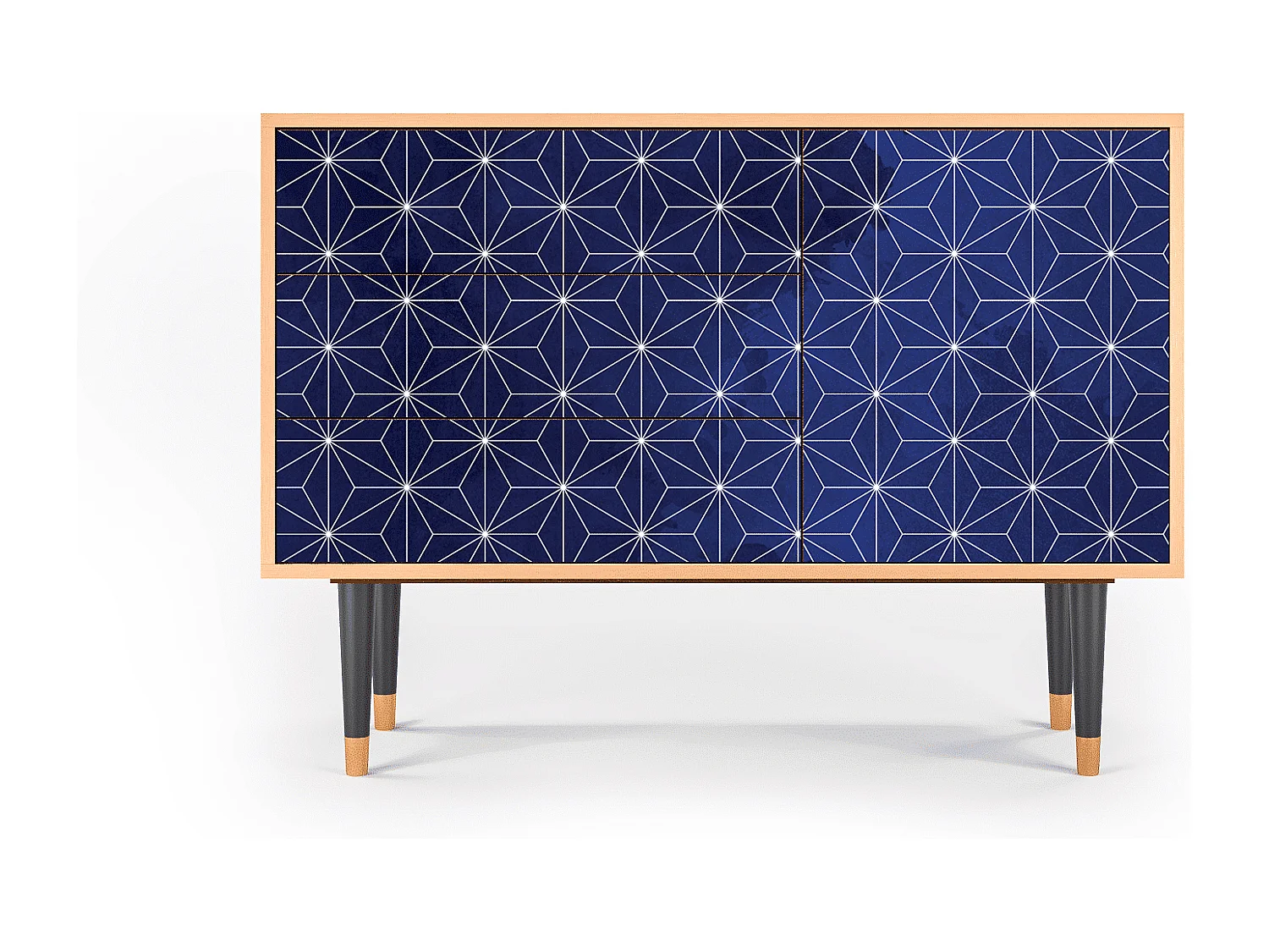 Credenza - 115х84х41 cm - S3 - Milky Way, Noce