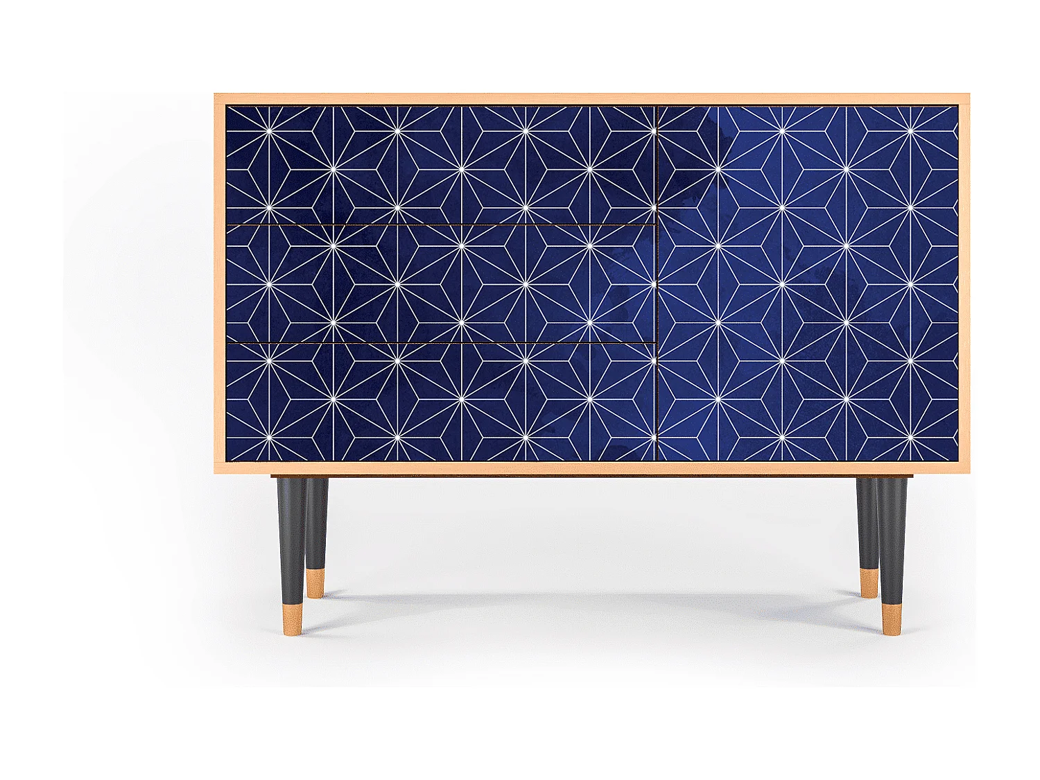Credenza - 115х84х41 cm - S3 - Milky Way, Noce