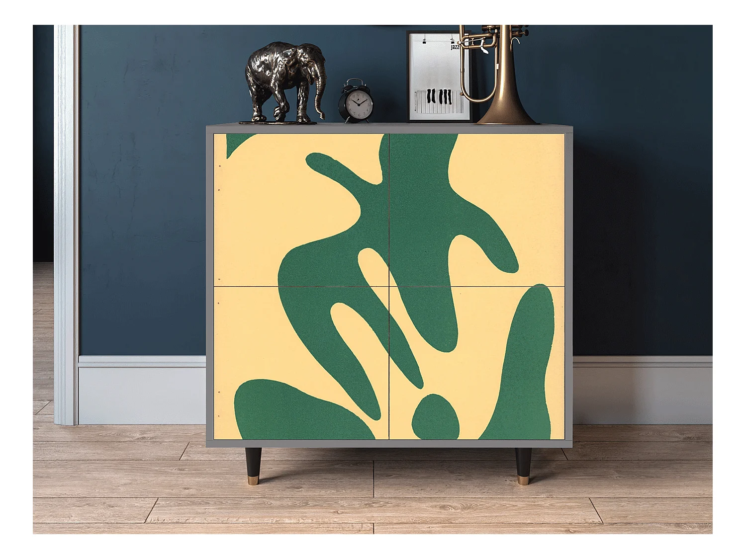 Credenza - 94x96x48 cm - BS3 - Constellations by Arp, Grigio