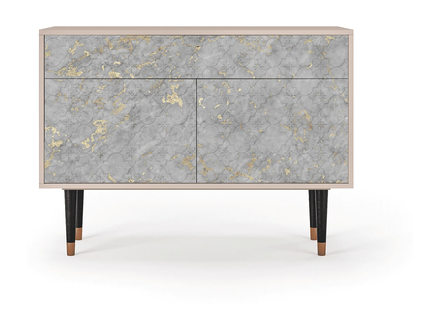 Aparador - 115x85x48 cm - BS4 - Mariana Trench, Latte