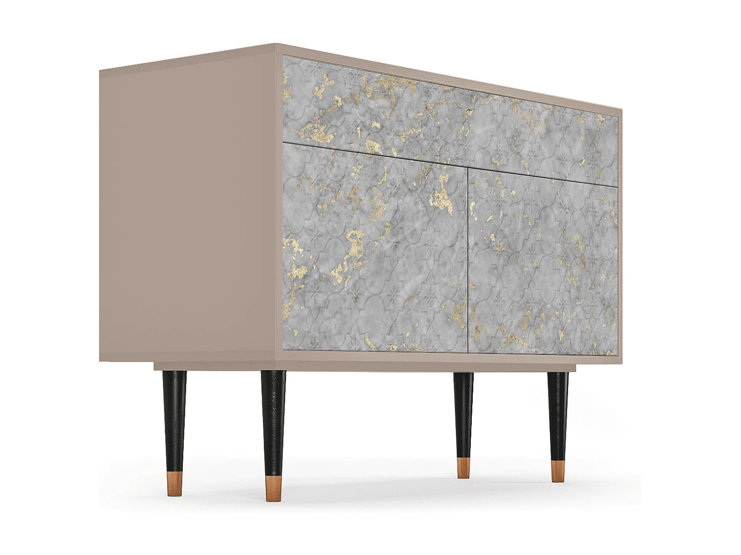 Aparador - 115x85x48 cm - BS4 - Mariana Trench, Latte