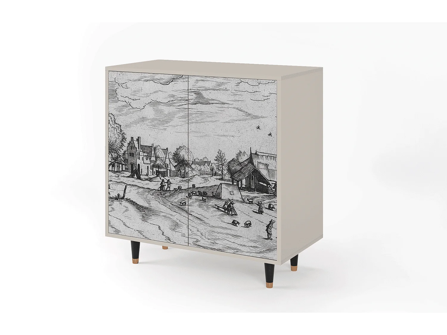 Aparador - 94x96x48 cm - BS3 - Country Village, Arena