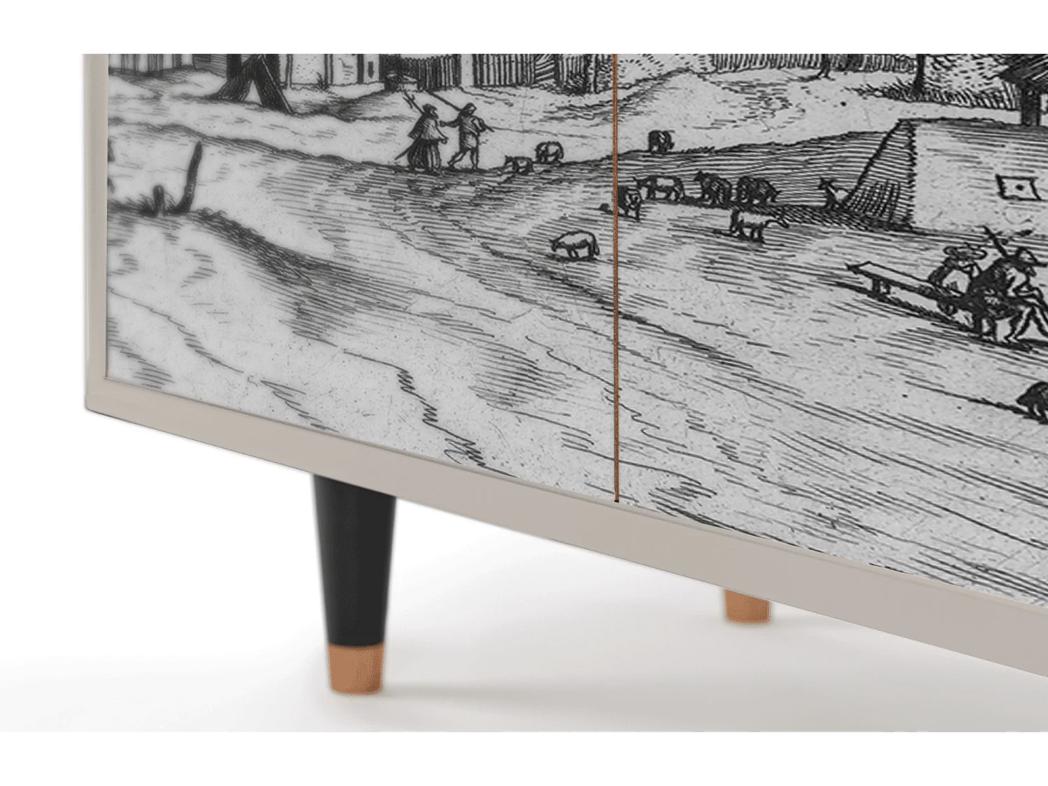 Aparador - 94x96x48 cm - BS3 - Country Village, Arena