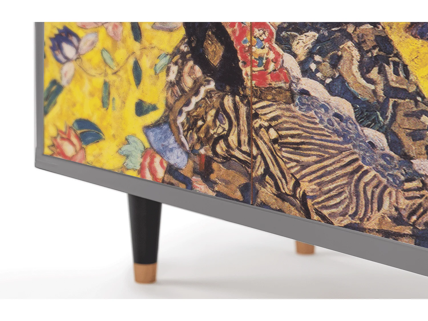 Aparador - 94x96x48 cm - BS3 - Lady with Fan by Klimt, Gris