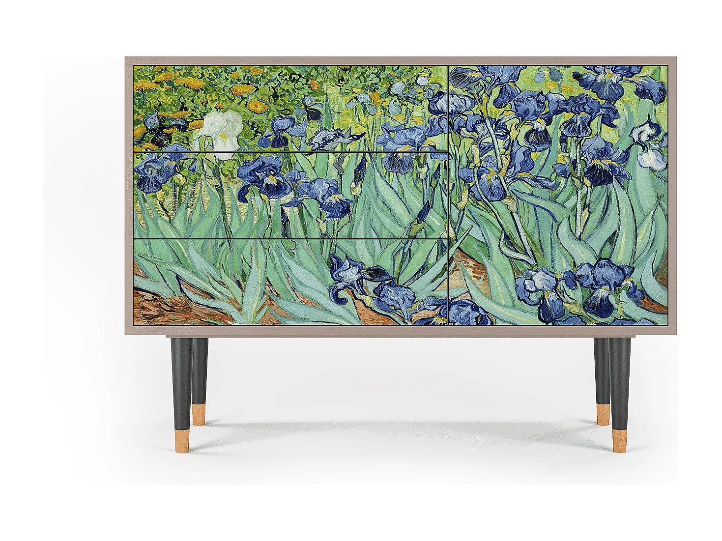 Sideboard - 115х84х41 cm - S3 - Irises , Sand
