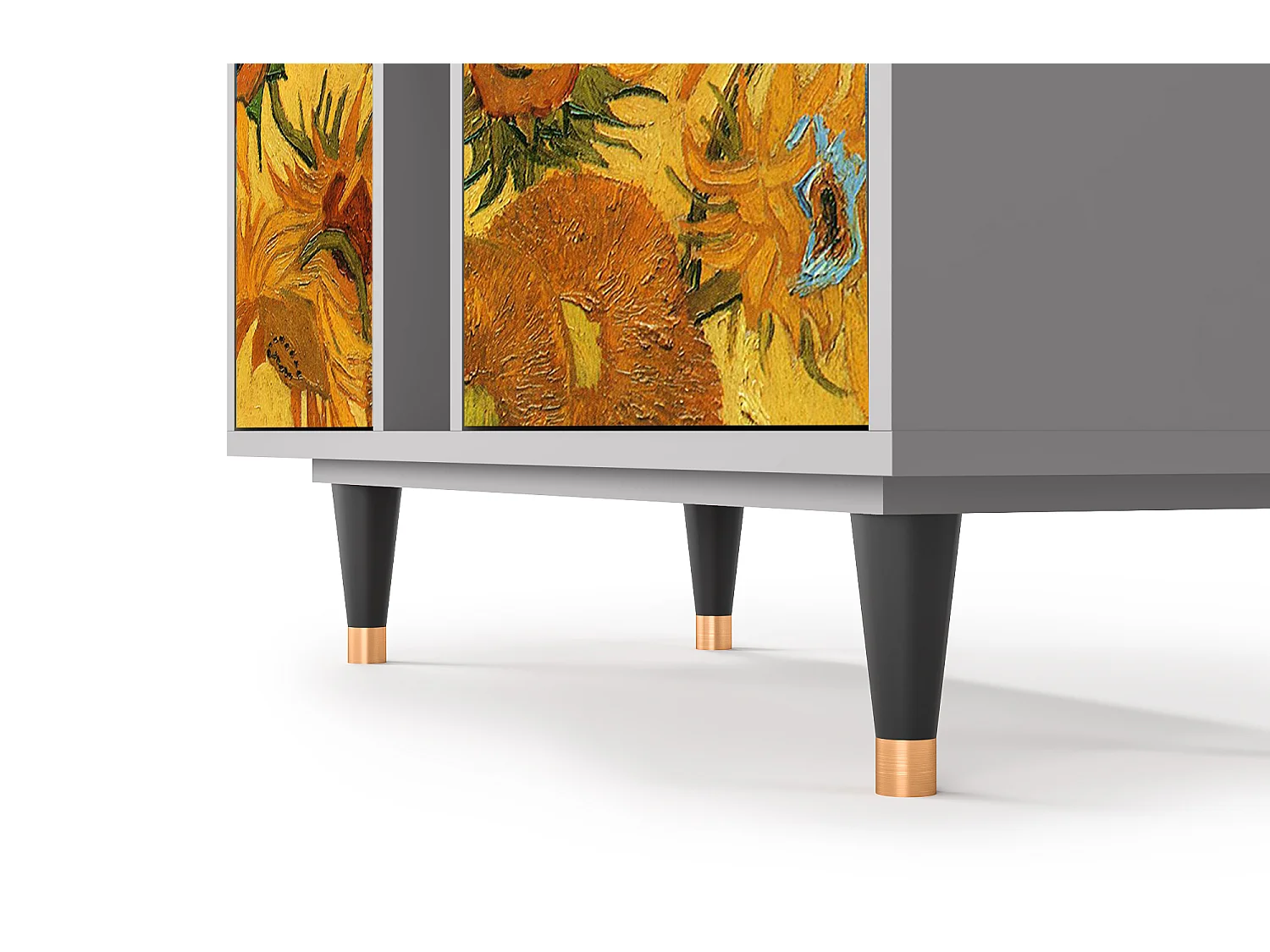 Buffet - 94х96х41 cm - BS5 - Sunflowers, Gris