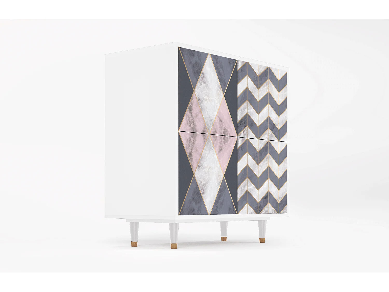 Buffet - 94x96x48 cm - BS3 - Ideal Harmony, Blanc