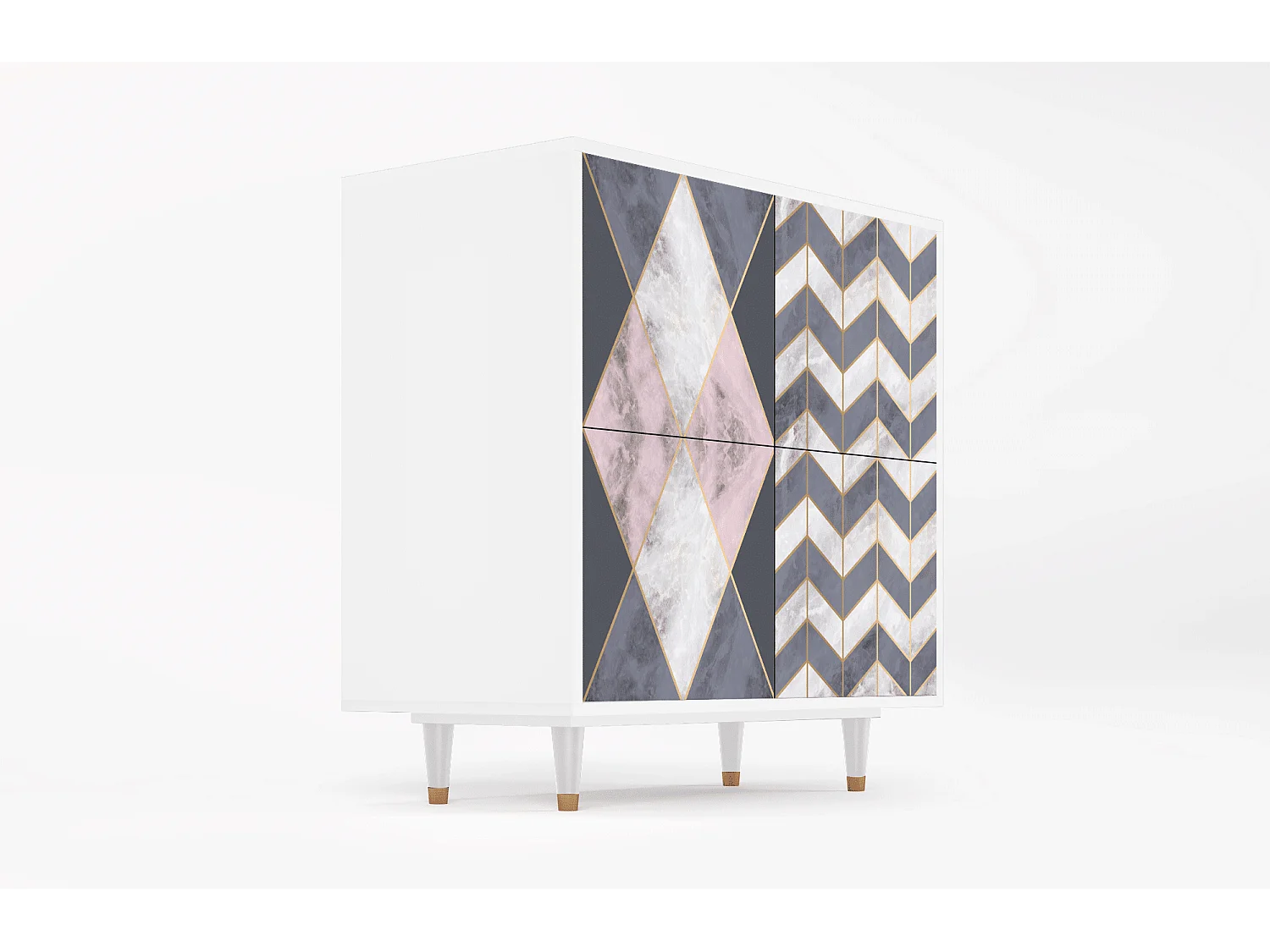 Buffet - 94x96x48 cm - BS3 - Ideal Harmony, Blanc