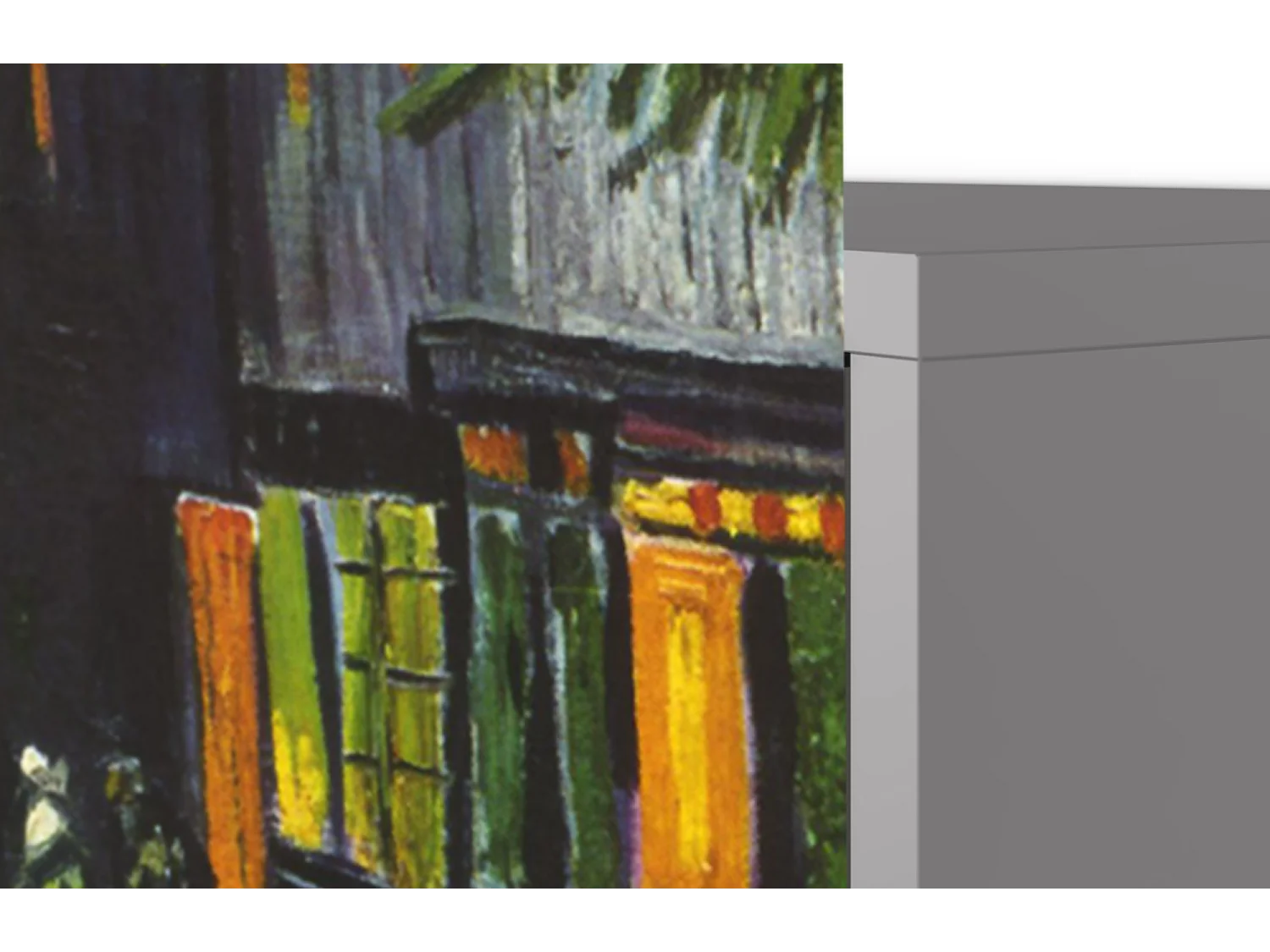 Buffet - 115х84х41 cm - S3 - Café Terrace at Night, Gris