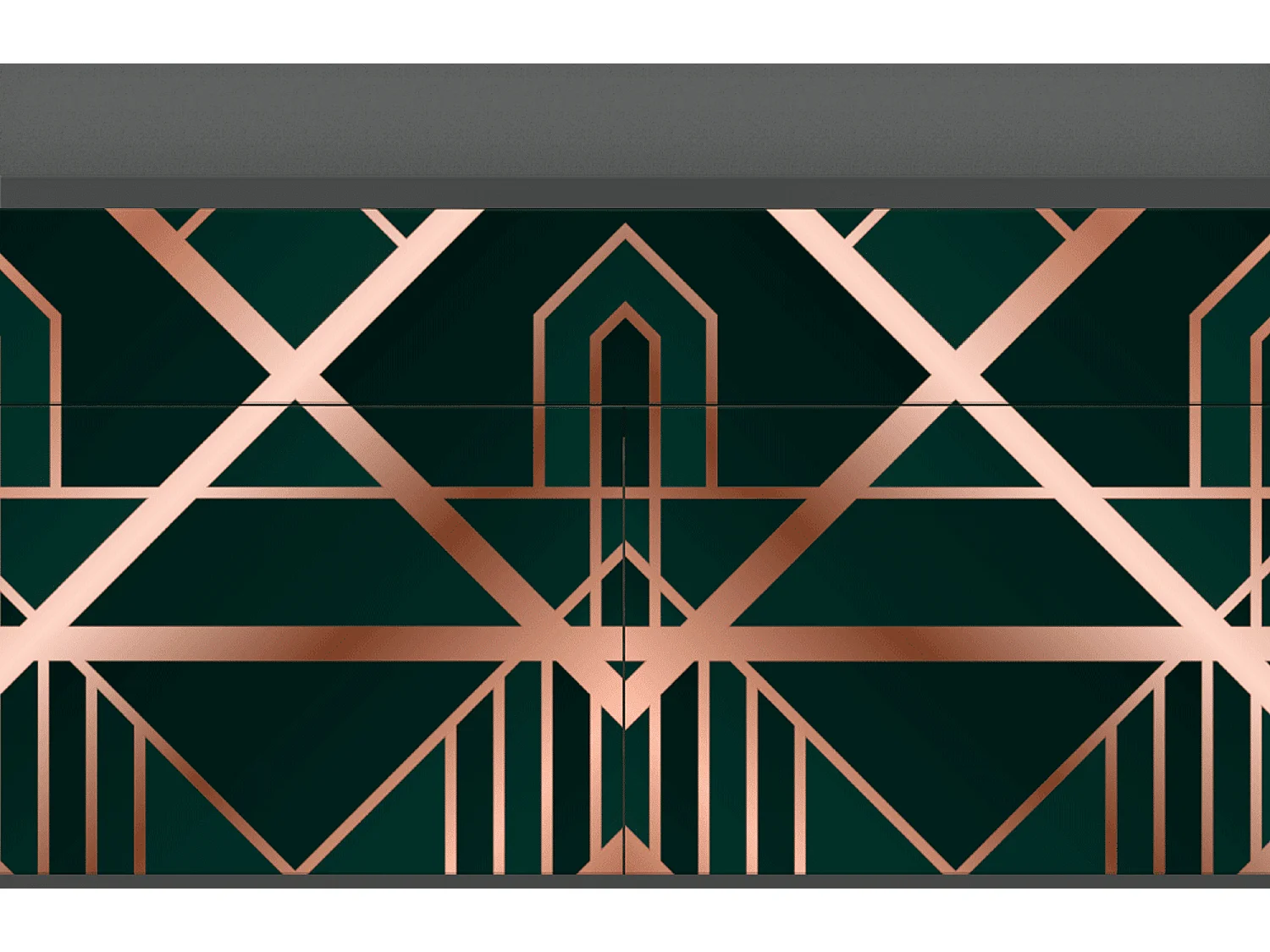 Buffet - 115x85x48 cm - BS4 - Emerald Gatsby, Anthracite