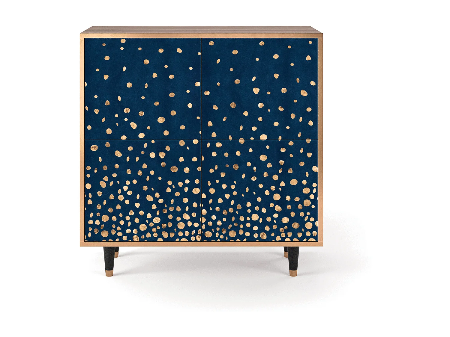 Kredens - 94x96x48 cm - BS3 - Night Skies, Orzech